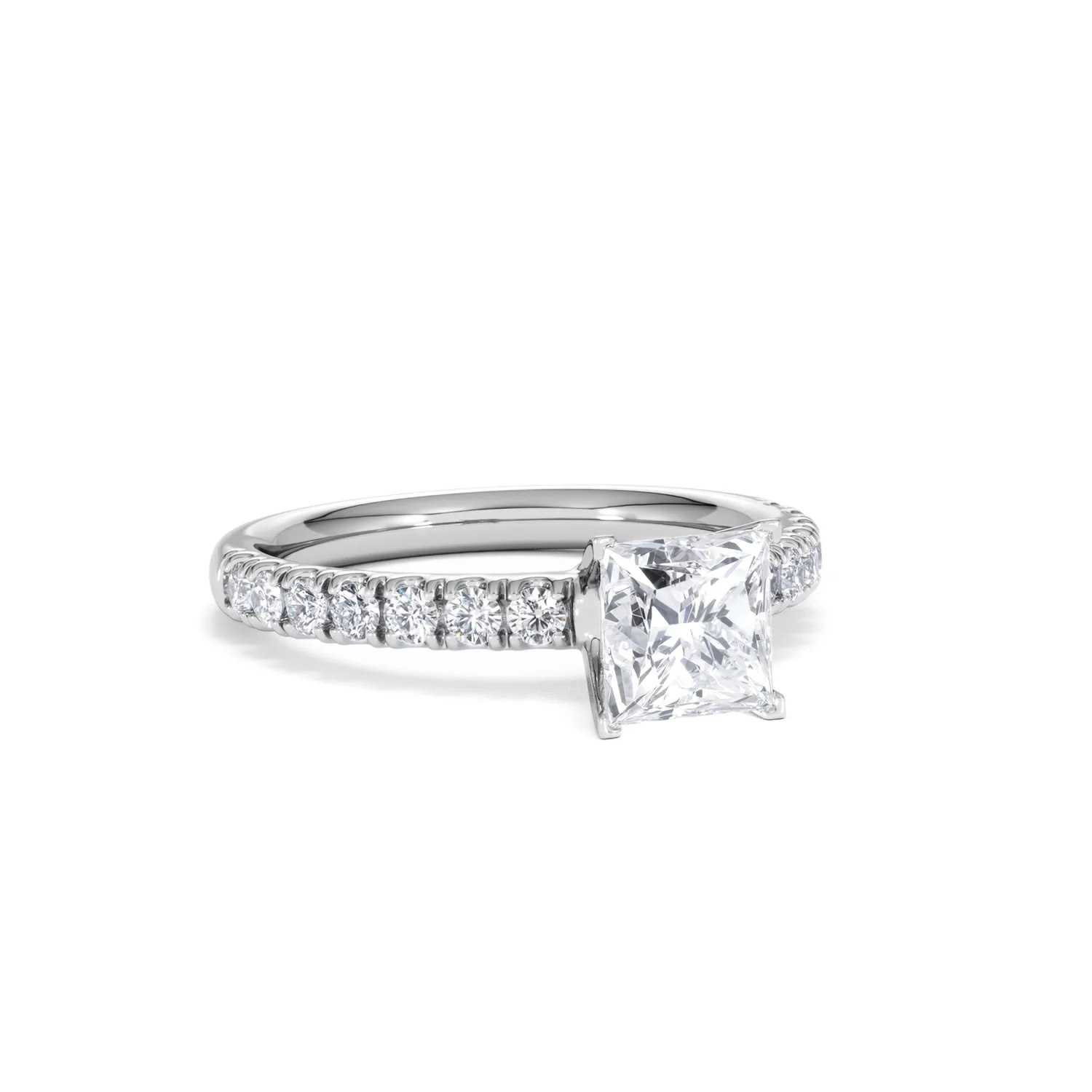 Katerina GIA Princess Diamond Engagement Ring Platinum 1.50ct G/VS1 - Image 17