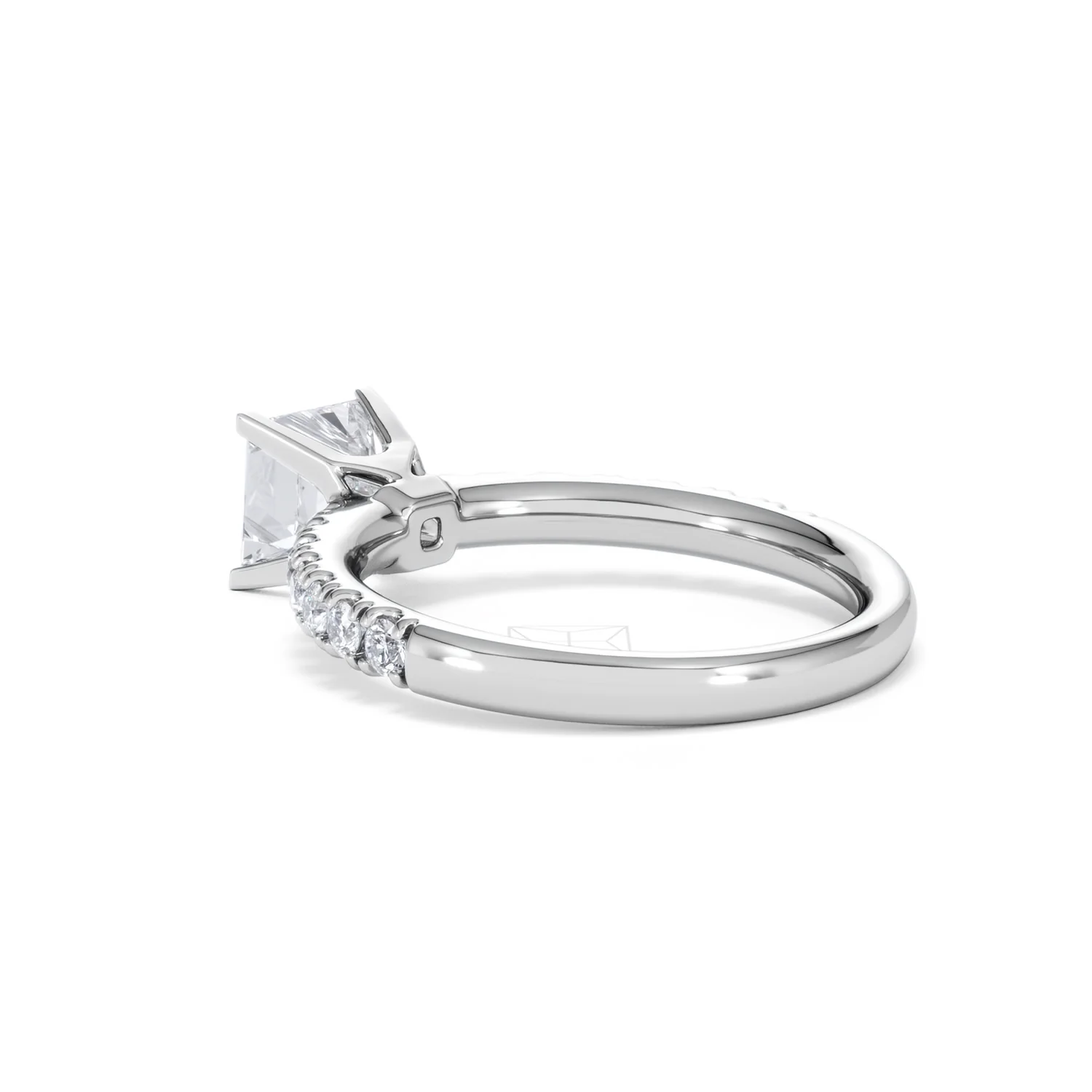 Katerina GIA Princess Diamond Engagement Ring Platinum 1.50ct G/VS1 - Image 62