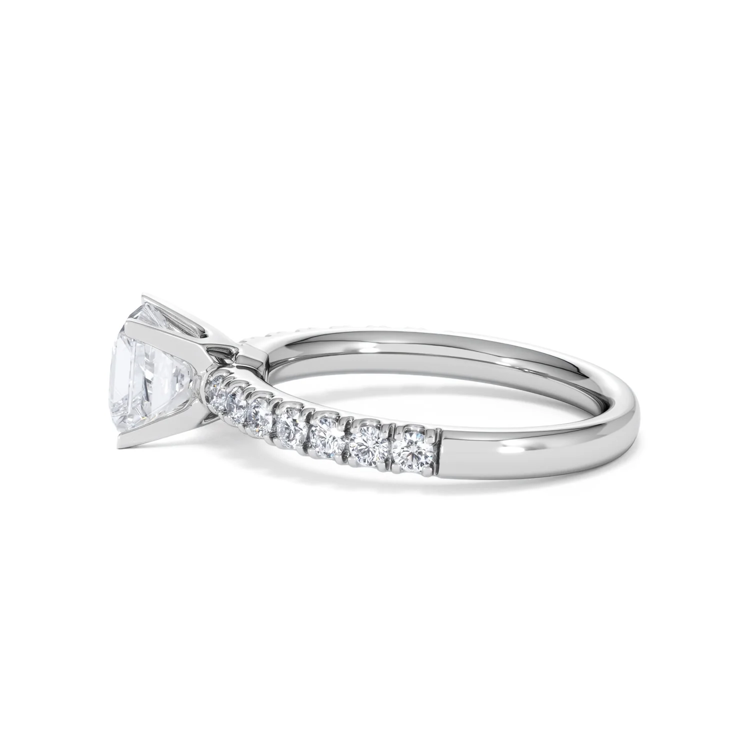 Katerina GIA Princess Diamond Engagement Ring Platinum 1.50ct G/VS1 - Image 71