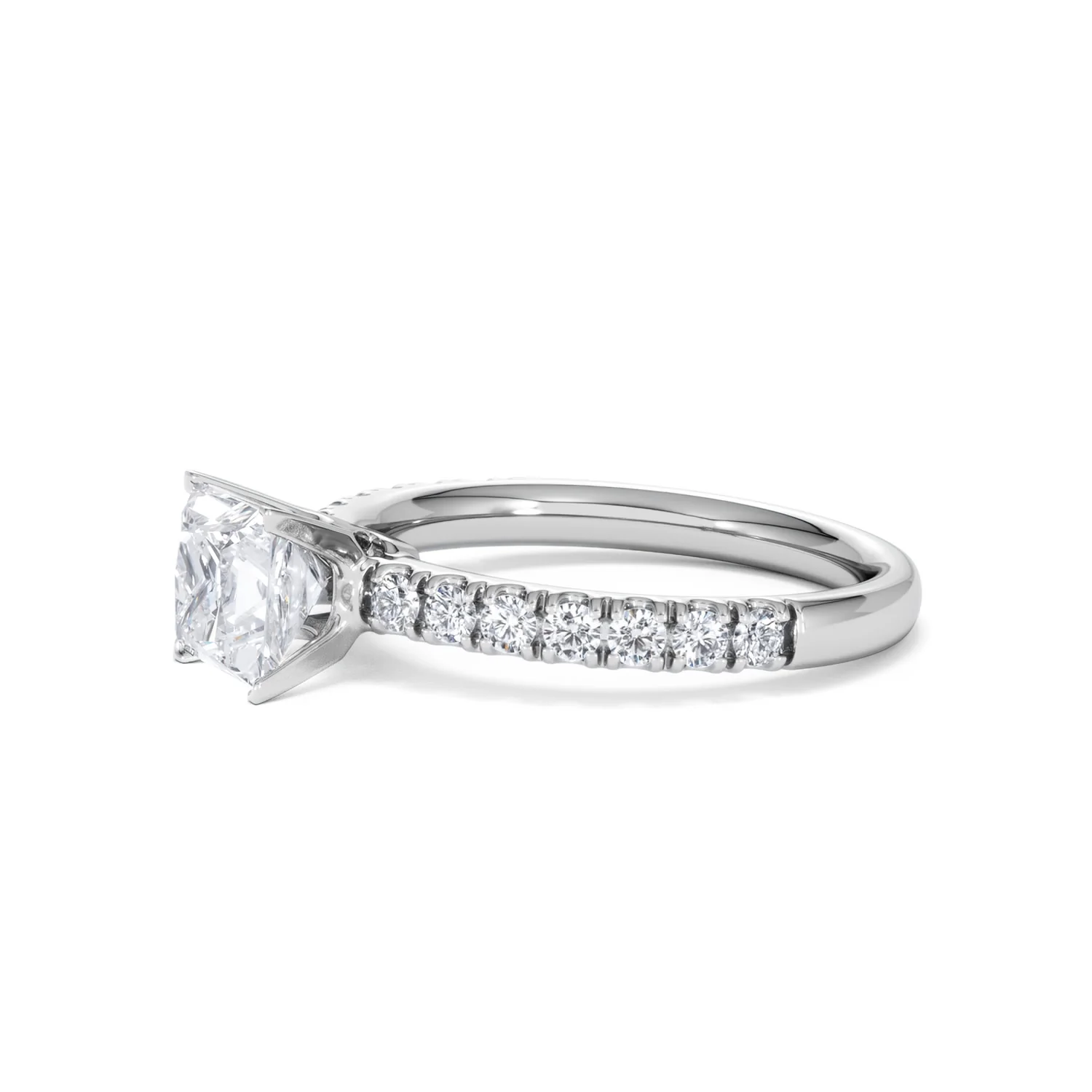 Katerina GIA Princess Diamond Engagement Ring Platinum 1.50ct G/VS1 - Image 78