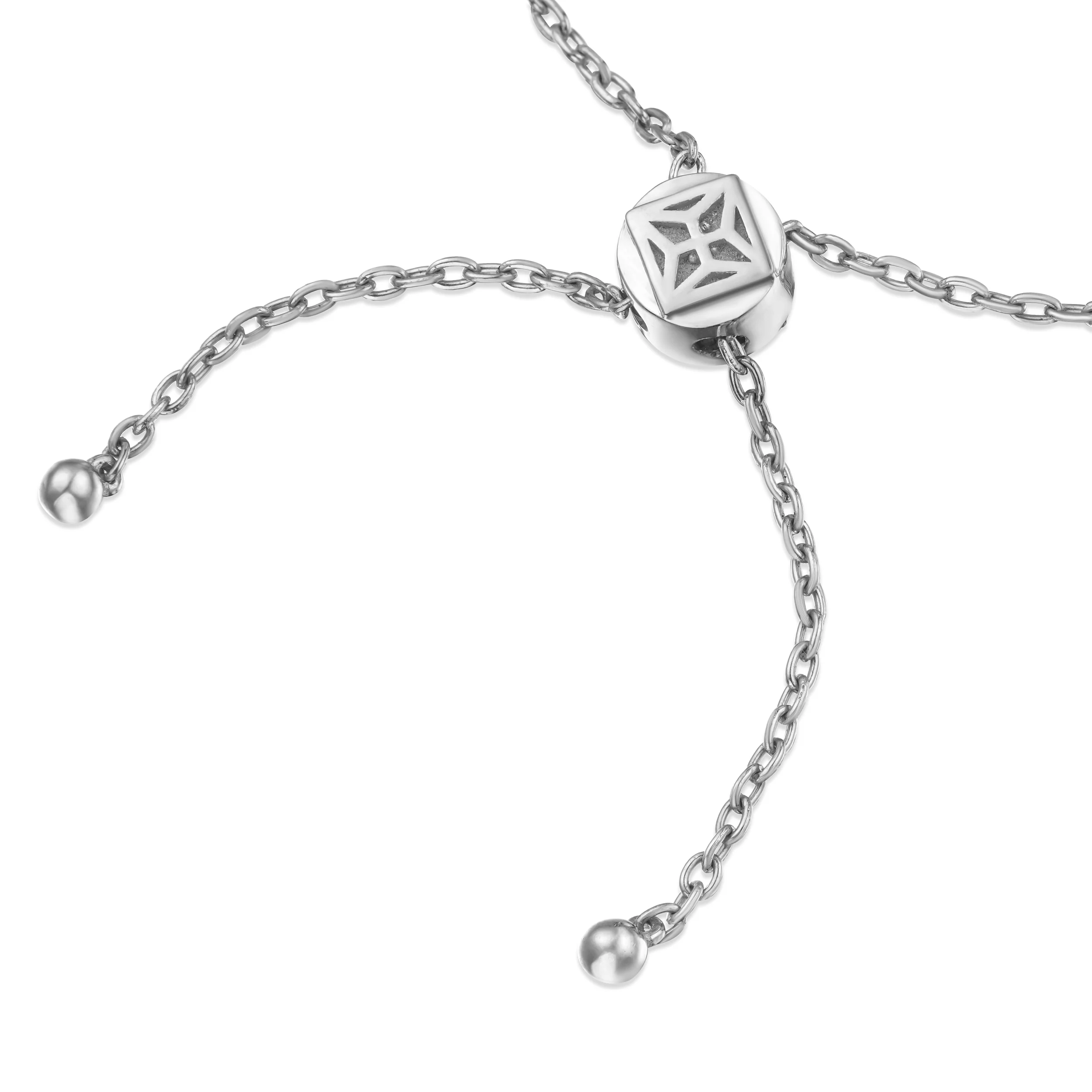 Lab Diamond Bezel Rubover Tennis Bracelet 0.50ct in 925 Silver - Image 3