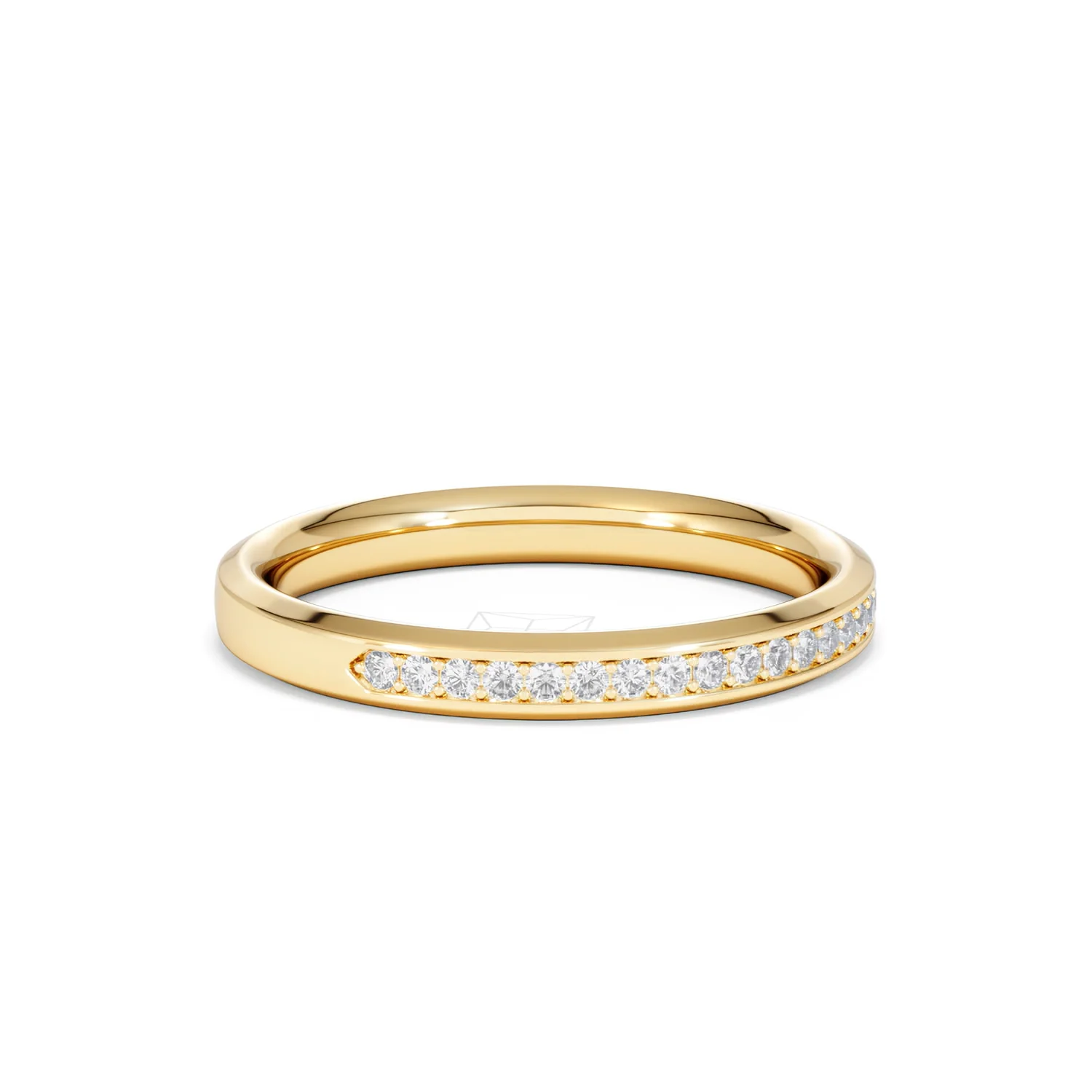 Lab Diamond Heritage Grain 0.15ct H/SI in 18K Gold Vermeil - Image 17