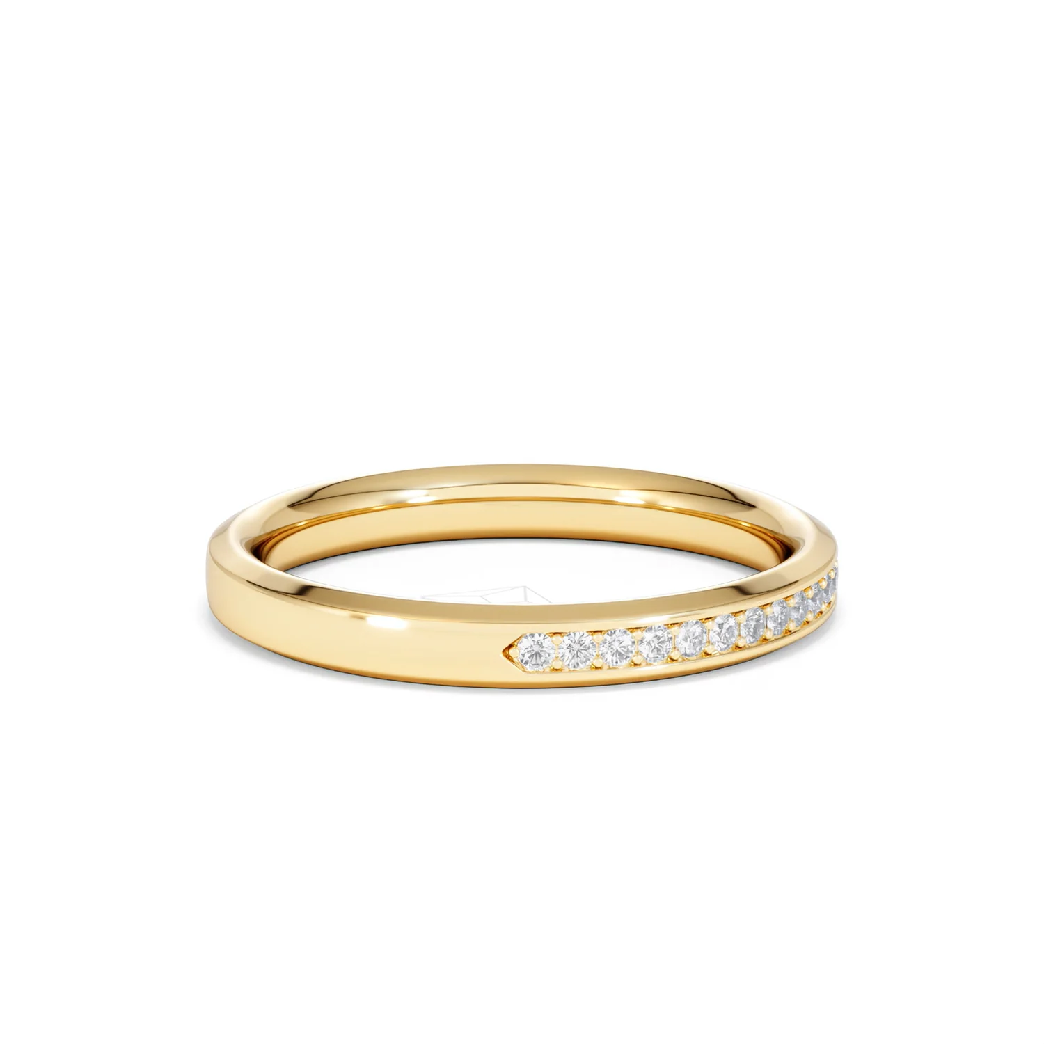Lab Diamond Heritage Grain 0.15ct H/SI in 18K Gold Vermeil - Image 24