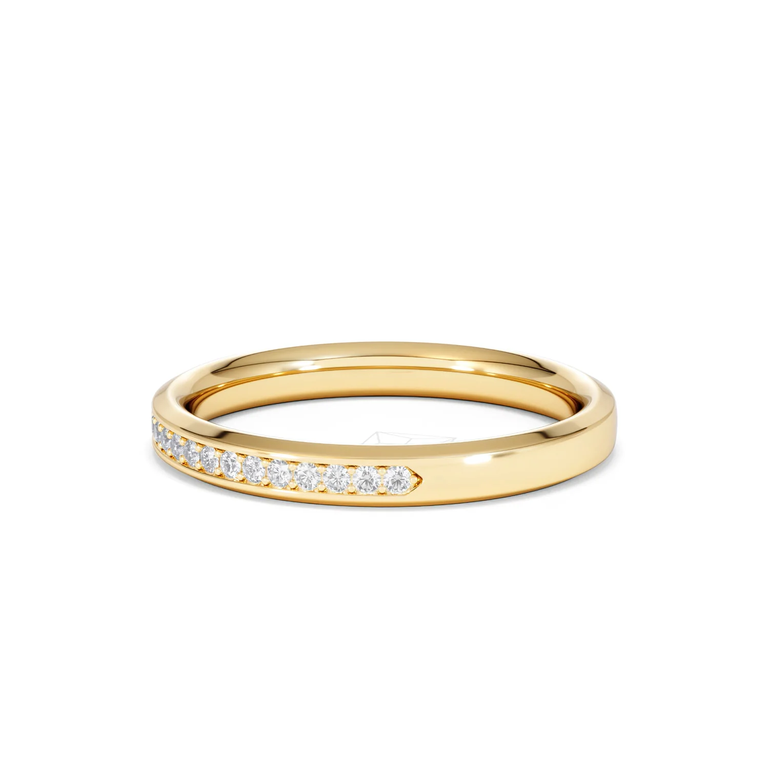 Lab Diamond Heritage Grain 0.15ct H/SI in 18K Gold Vermeil - Image 75