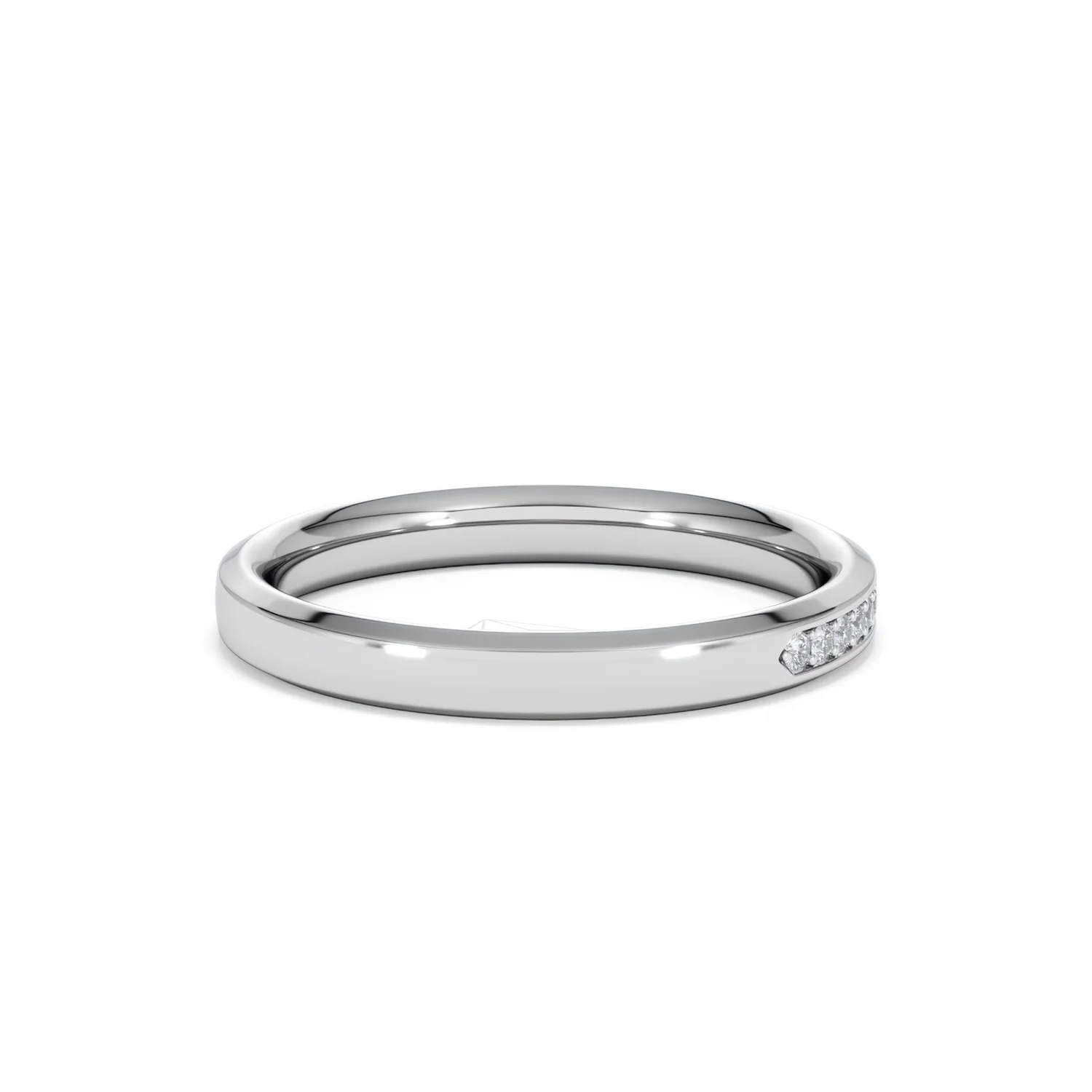 Lab Diamond Heritage Grain Ring 0.15ct H/SI in 925 Silver - Image 34