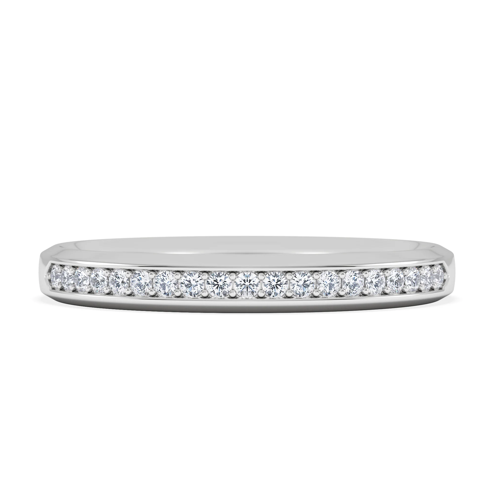 Lab Diamond Heritage Grain Ring 0.15ct H/SI in 925 Silver - Image 6