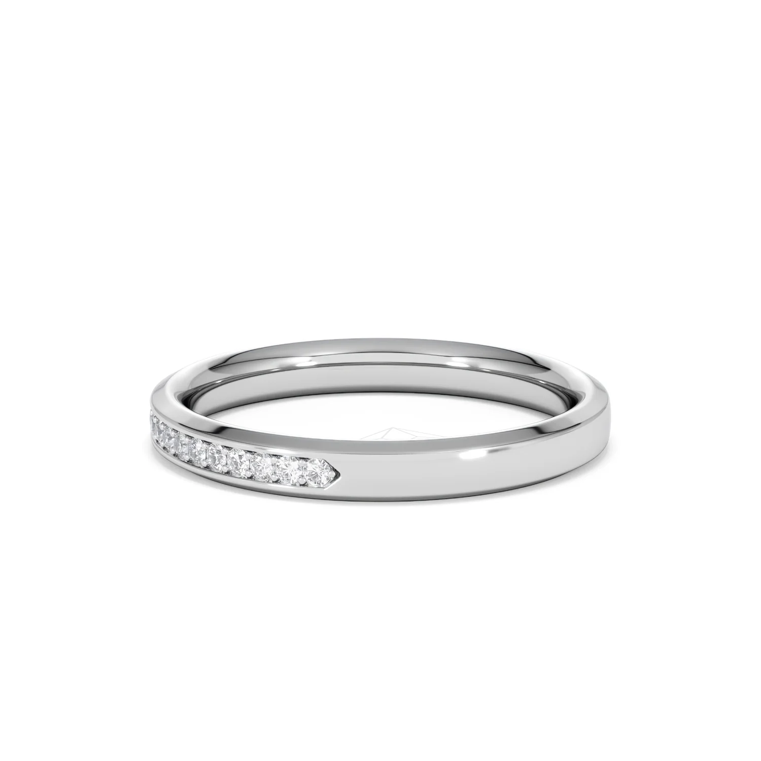 Lab Diamond Heritage Grain Ring 0.15ct H/SI in 925 Silver - Image 71