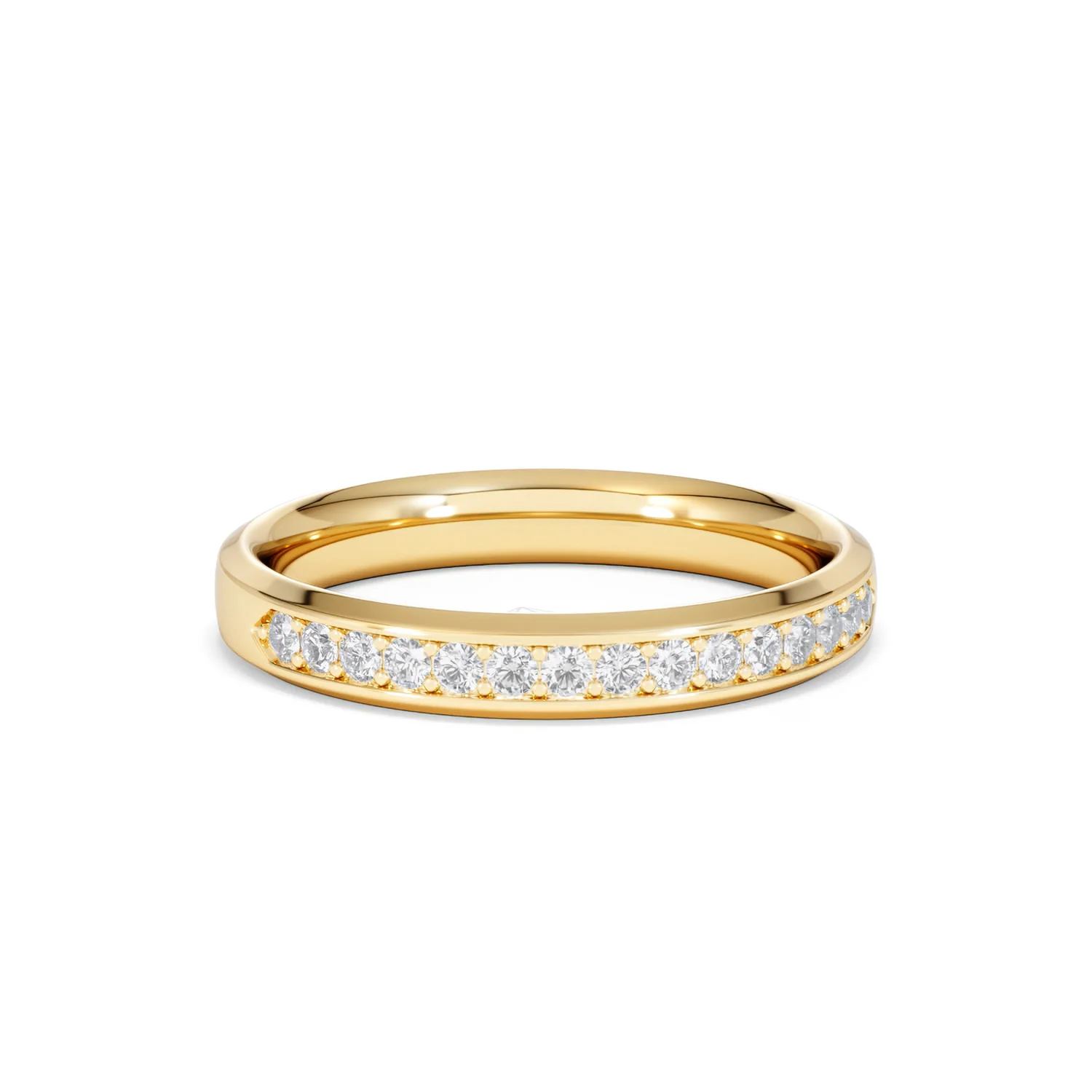 Lab Diamond Heritage Grain 0.30ct H/SI in 18K Gold Vermeil - Image 12