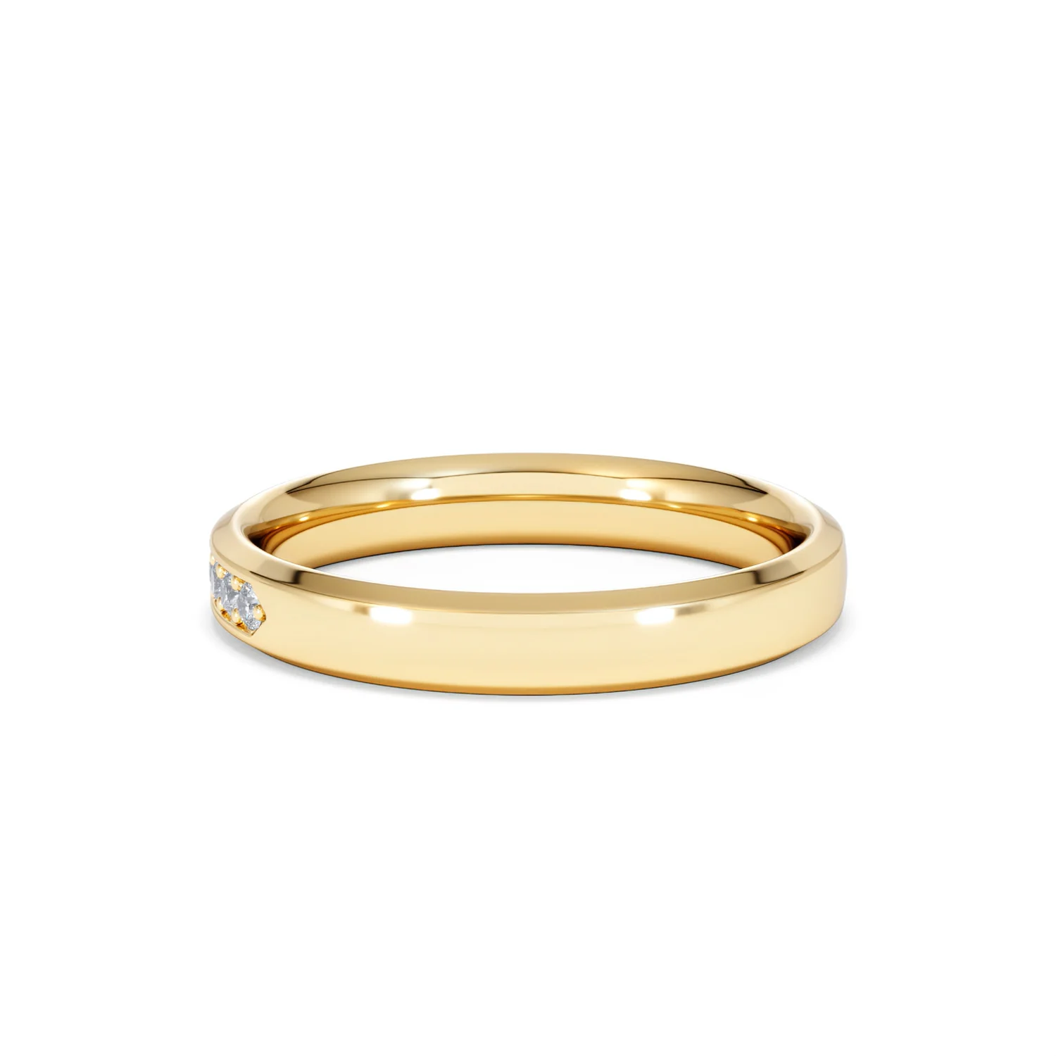 Lab Diamond Heritage Grain 0.30ct H/SI in 18K Gold Vermeil - Image 61