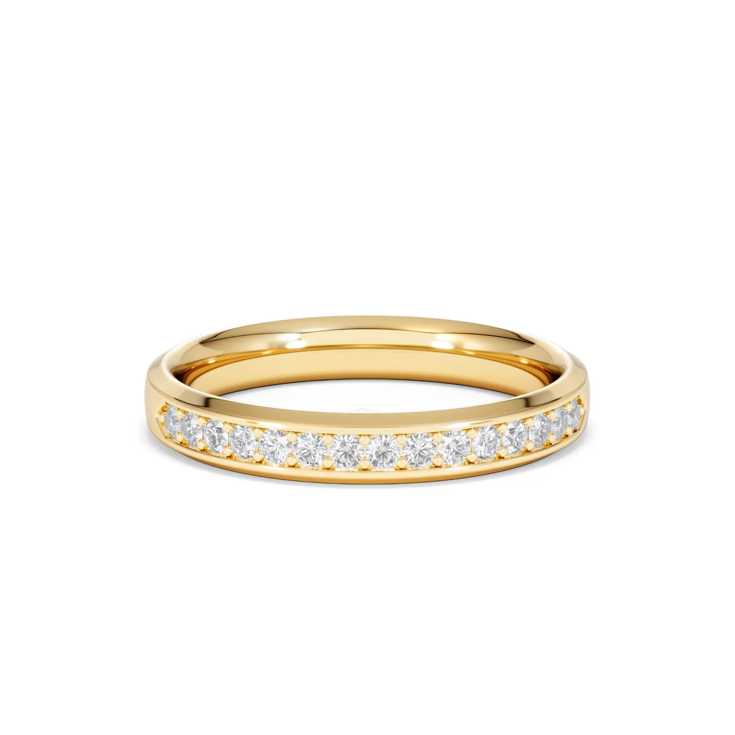 Lab Diamond Heritage Half Eternity Ring 0.30ct H/SI in 9K Gold - Image 10