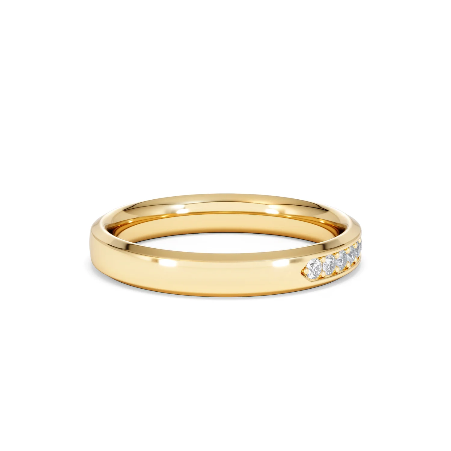 Lab Diamond Heritage Half Eternity Ring 0.30ct H/SI in 9K Gold - Image 32