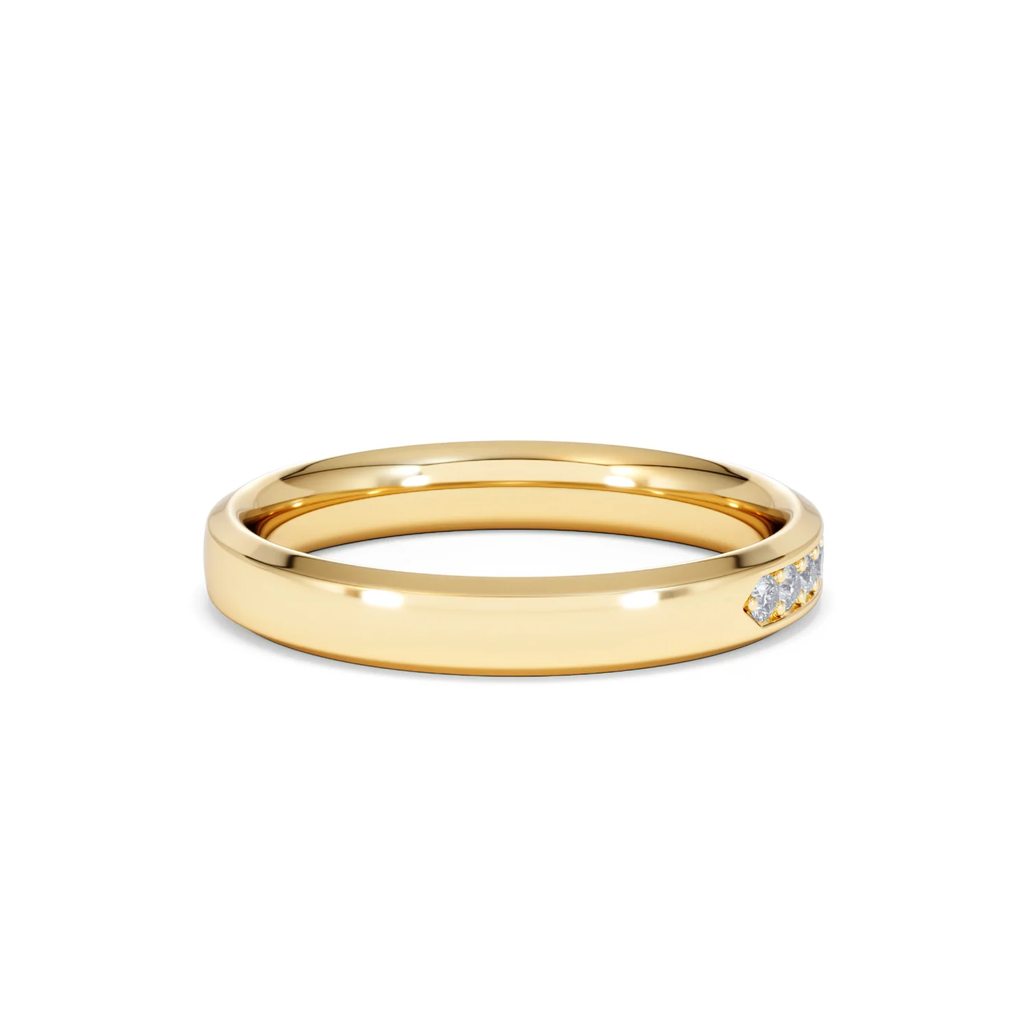 Lab Diamond Heritage Half Eternity Ring 0.30ct H/SI in 9K Gold - Image 35