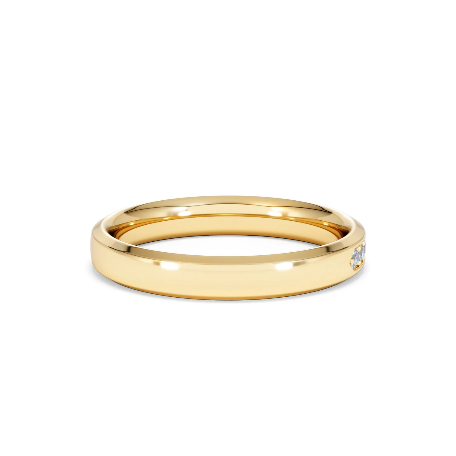 Lab Diamond Heritage Half Eternity Ring 0.30ct H/SI in 9K Gold - Image 38