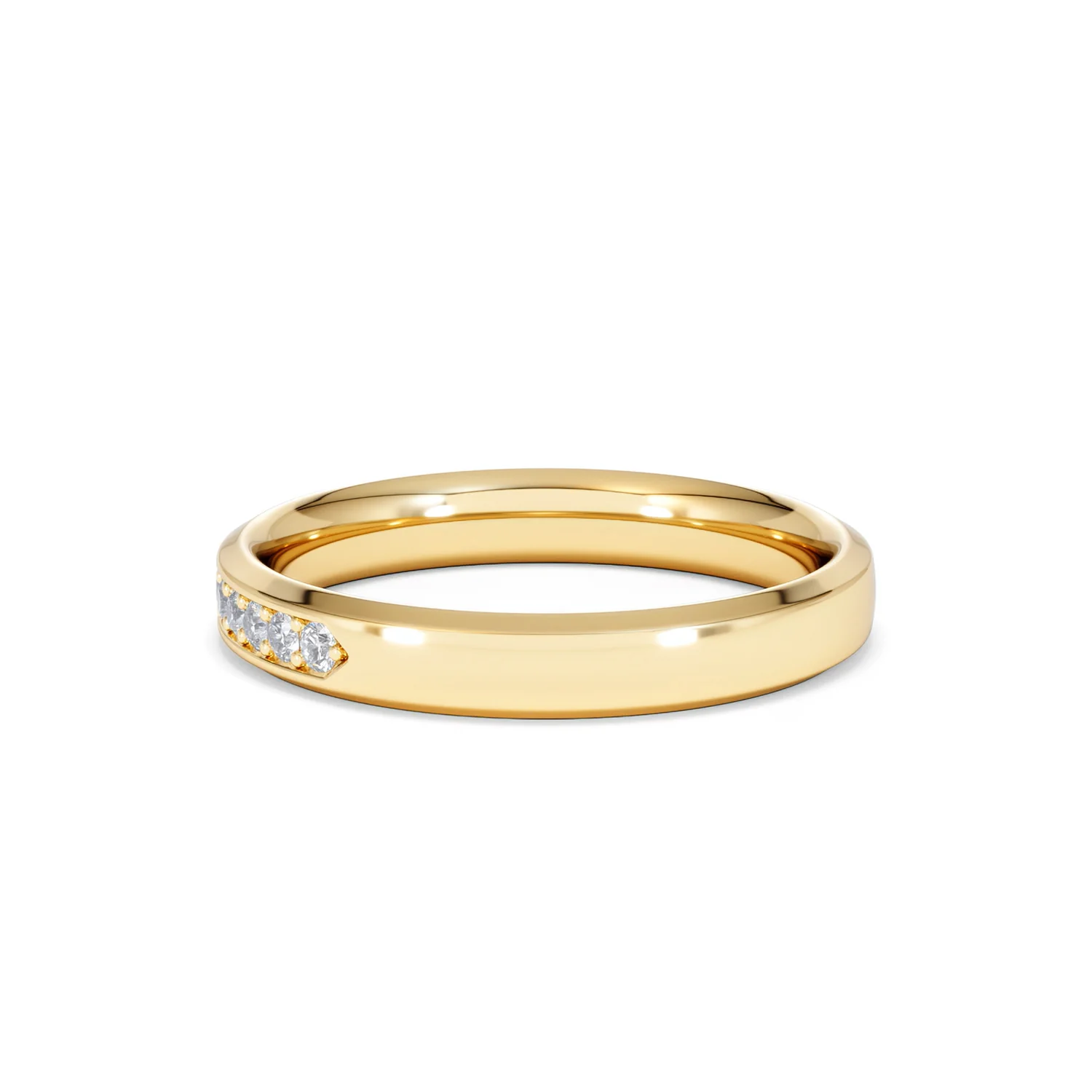 Lab Diamond Heritage Half Eternity Ring 0.30ct H/SI in 9K Gold - Image 65