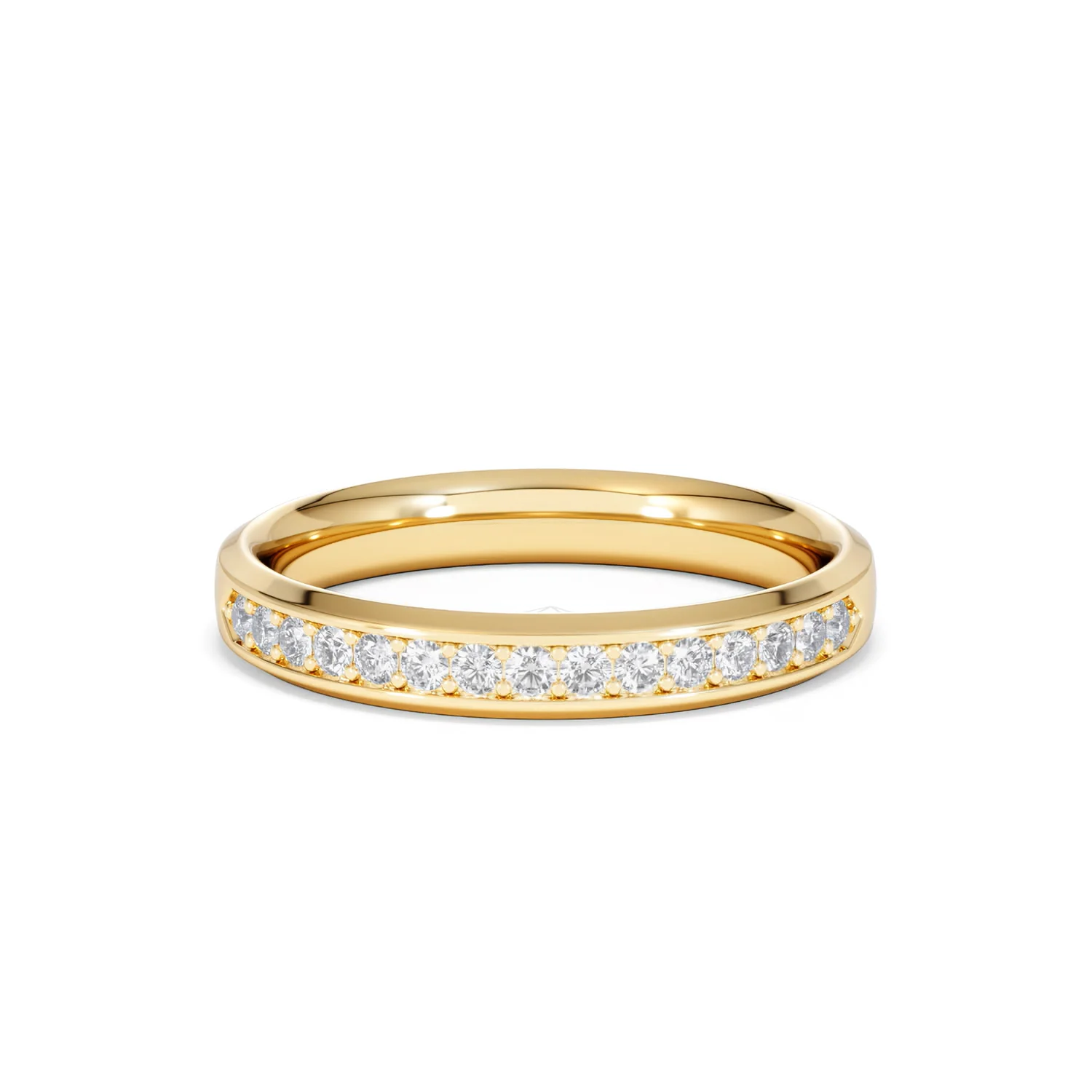 Lab Diamond Heritage Half Eternity Ring 0.30ct H/SI in 9K Gold - Image 88
