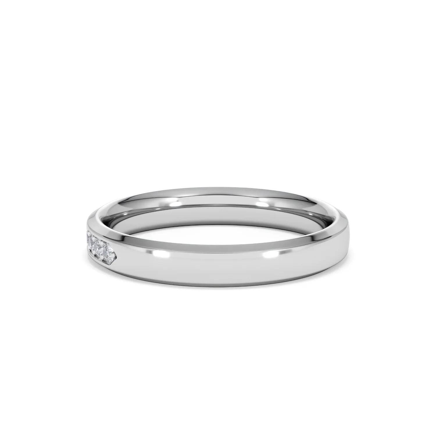 Lab Diamond Heritage Half Eternity Ring 0.30ct H/SI in 9K White Gold - Image 63