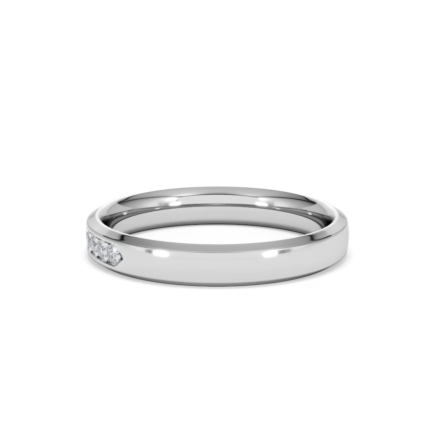Lab Diamond Heritage Half Eternity Ring 0.30ct H/SI in 9K White Gold - Image 64