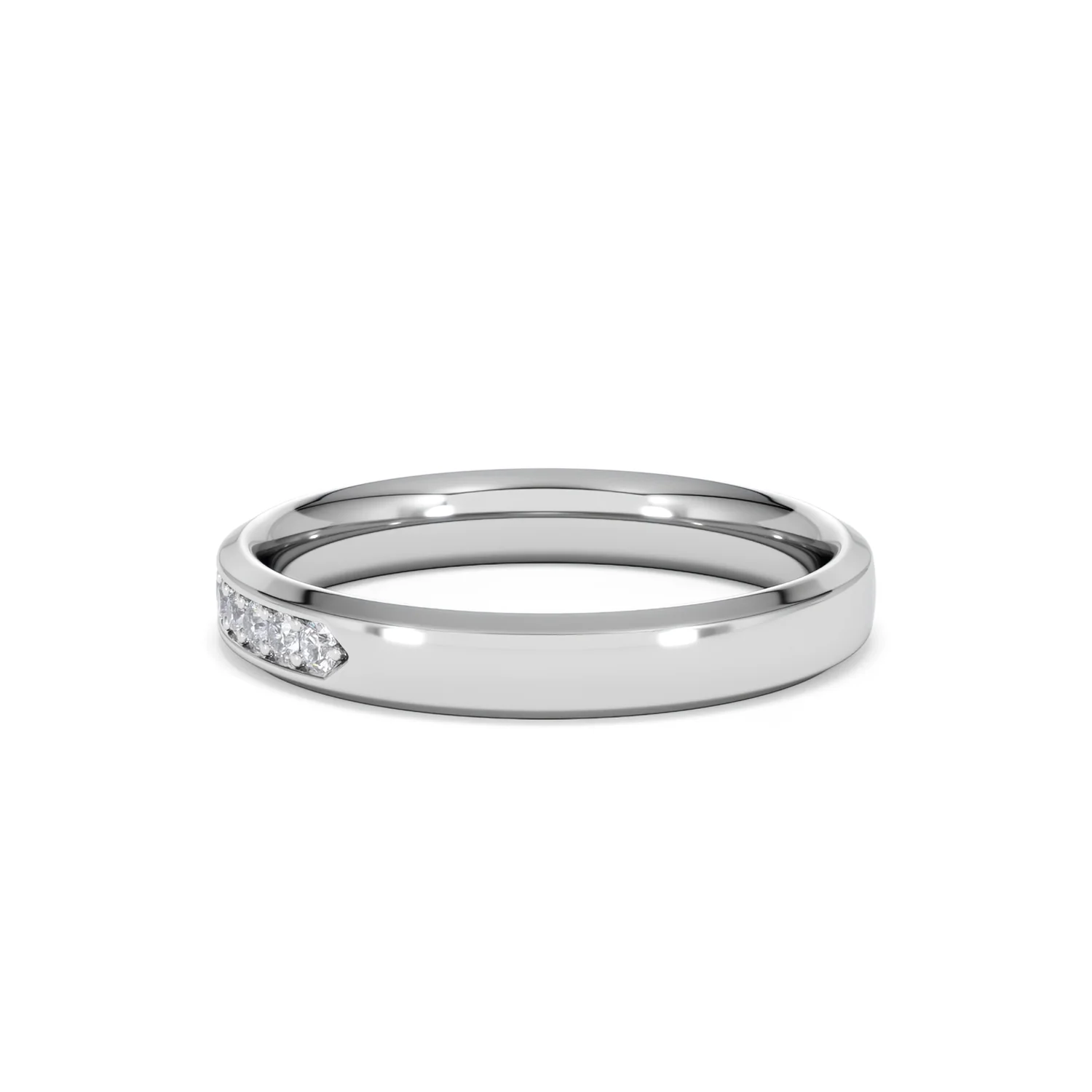 Lab Diamond Heritage Half Eternity Ring 0.30ct H/SI in 9K White Gold - Image 66