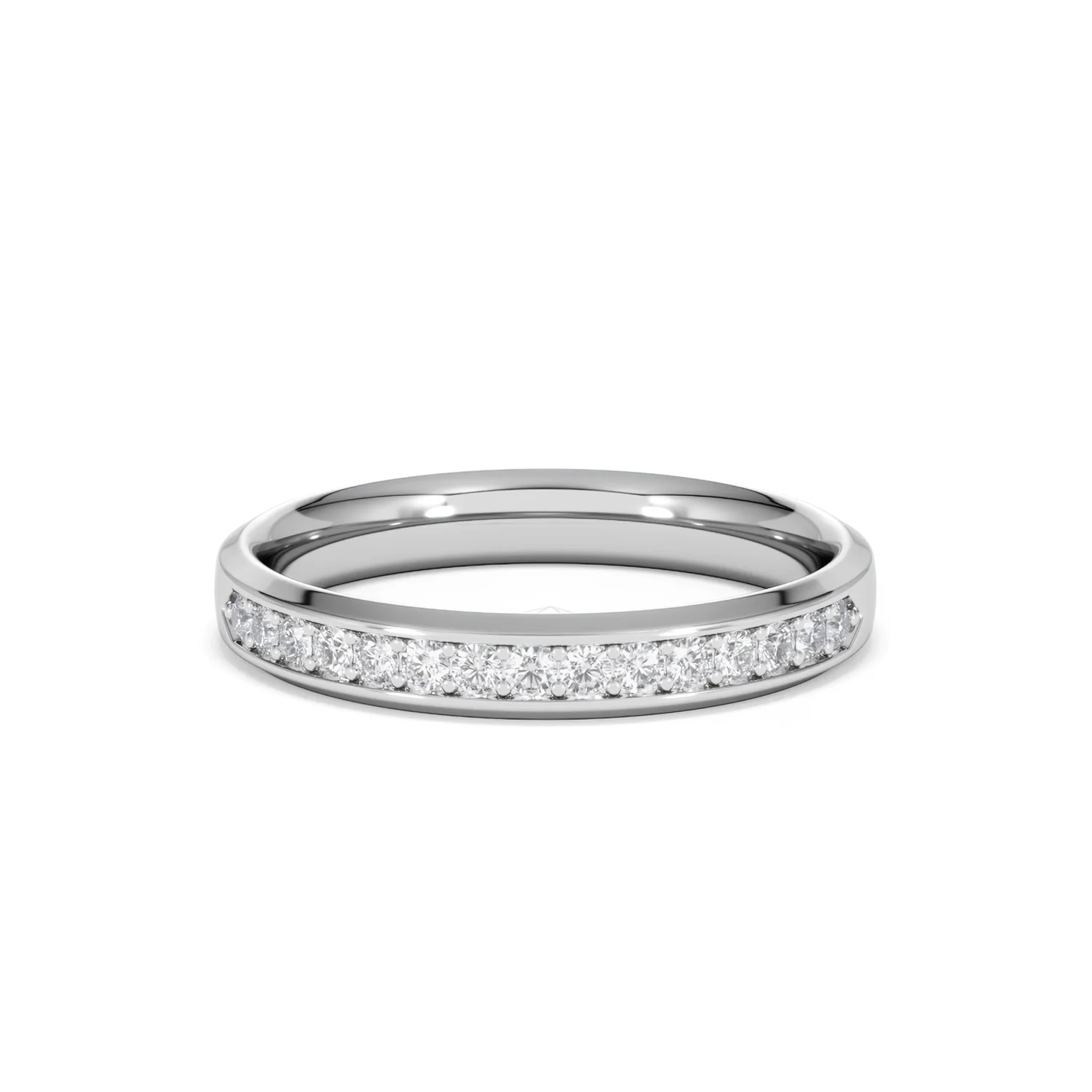 Lab Diamond Heritage Half Eternity Ring 0.30ct H/SI in 9K White Gold - Image 89