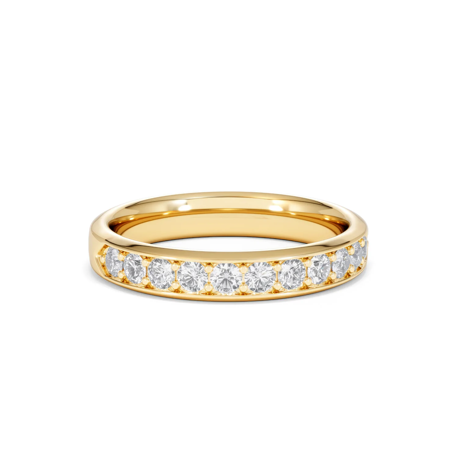 Lab Diamond Heritage Grain 0.50ct H/SI in 18K Gold Vermeil - Image 12