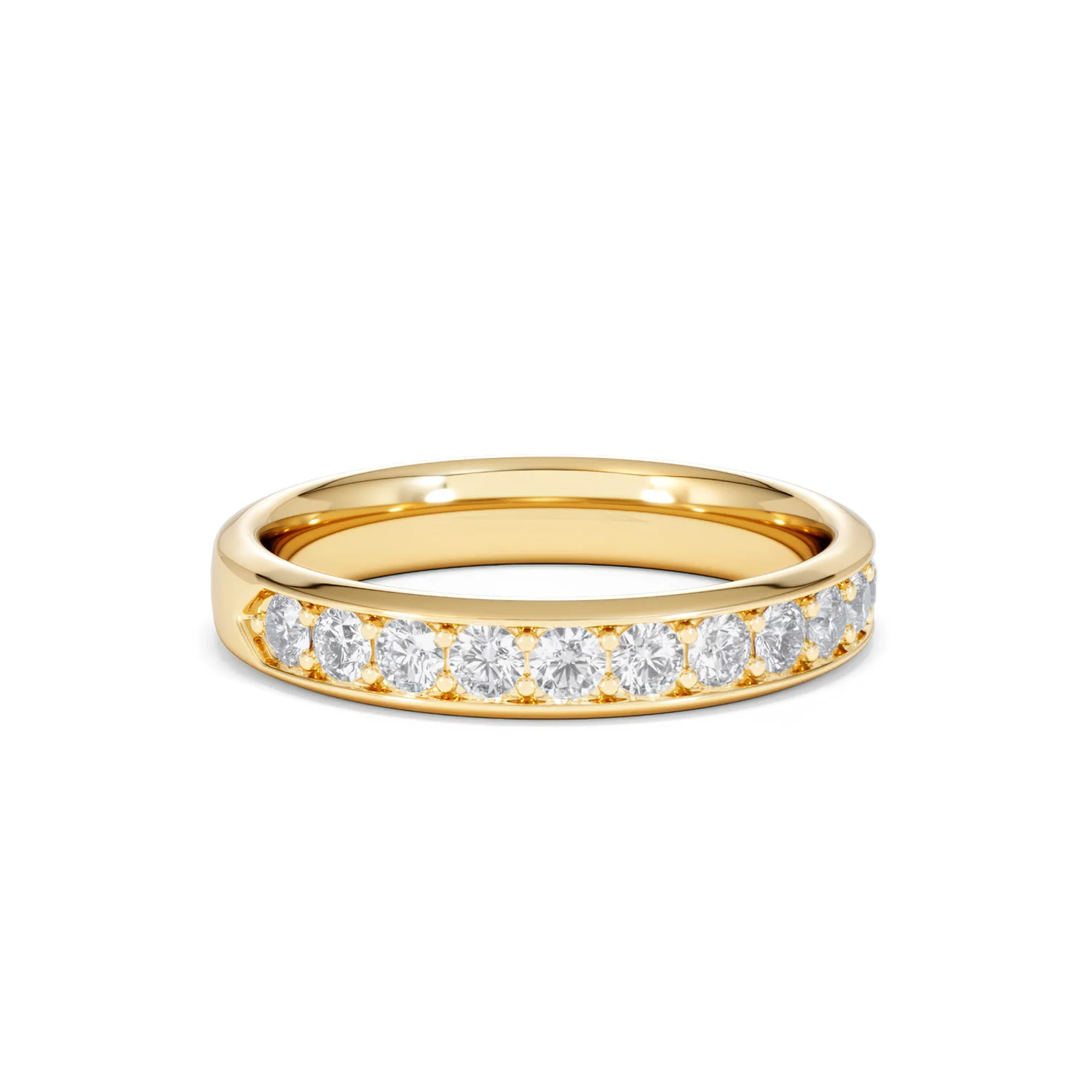 Lab Diamond Heritage Grain 0.50ct H/SI in 18K Gold Vermeil - Image 13