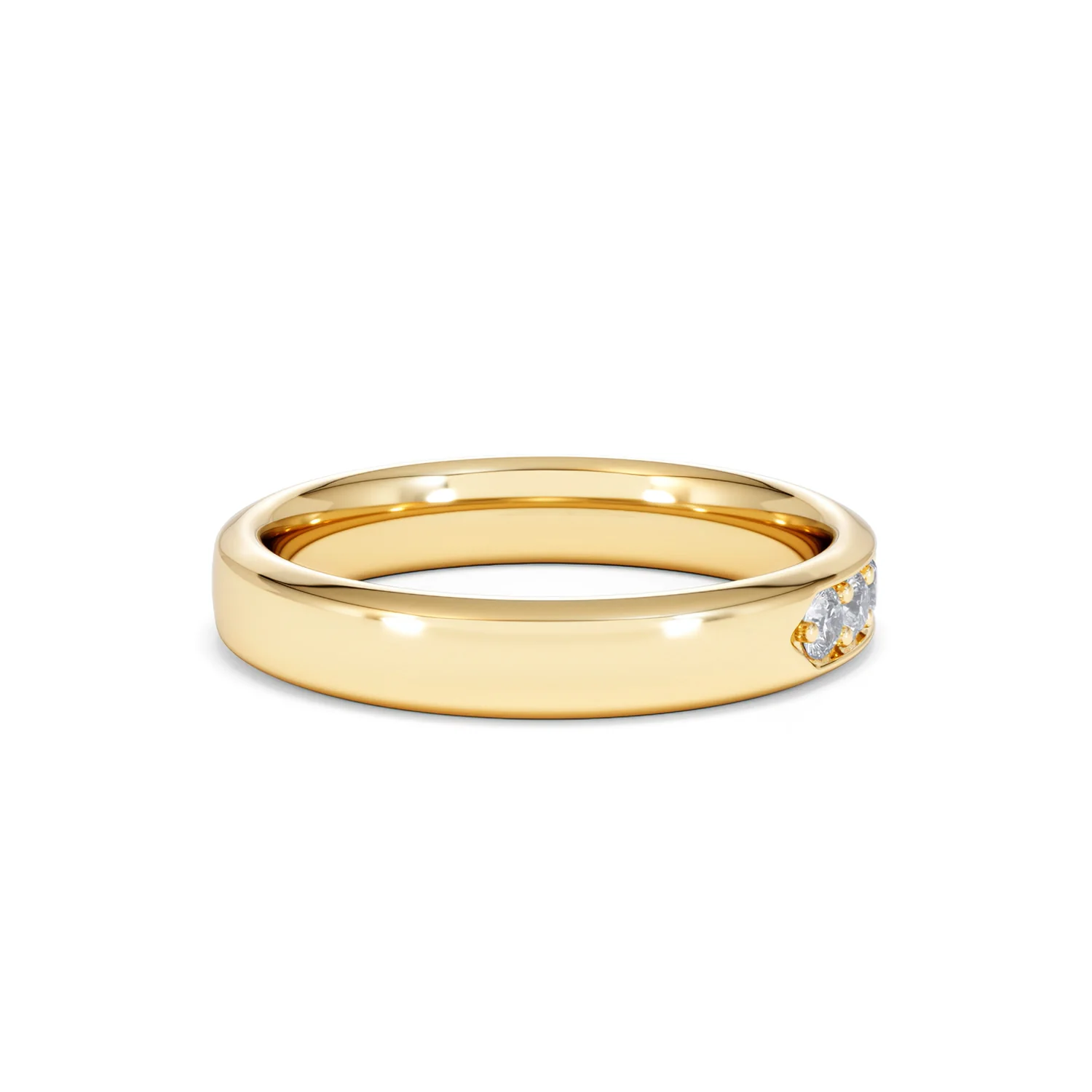 Lab Diamond Heritage Grain 0.50ct H/SI in 18K Gold Vermeil - Image 37