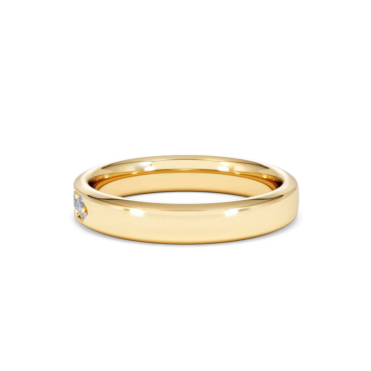 Lab Diamond Heritage Grain 0.50ct H/SI in 18K Gold Vermeil - Image 58