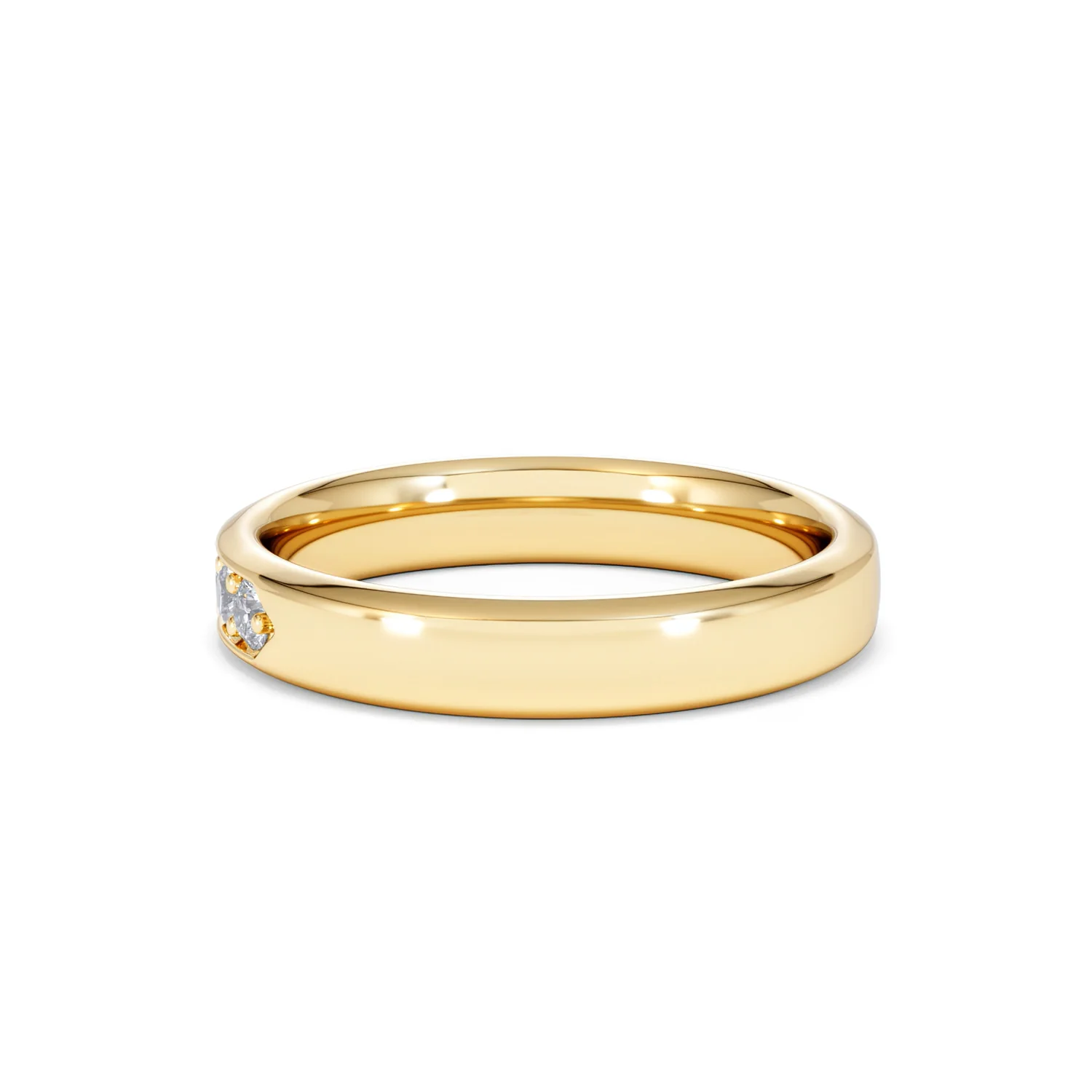 Lab Diamond Heritage Grain 0.50ct H/SI in 18K Gold Vermeil - Image 59