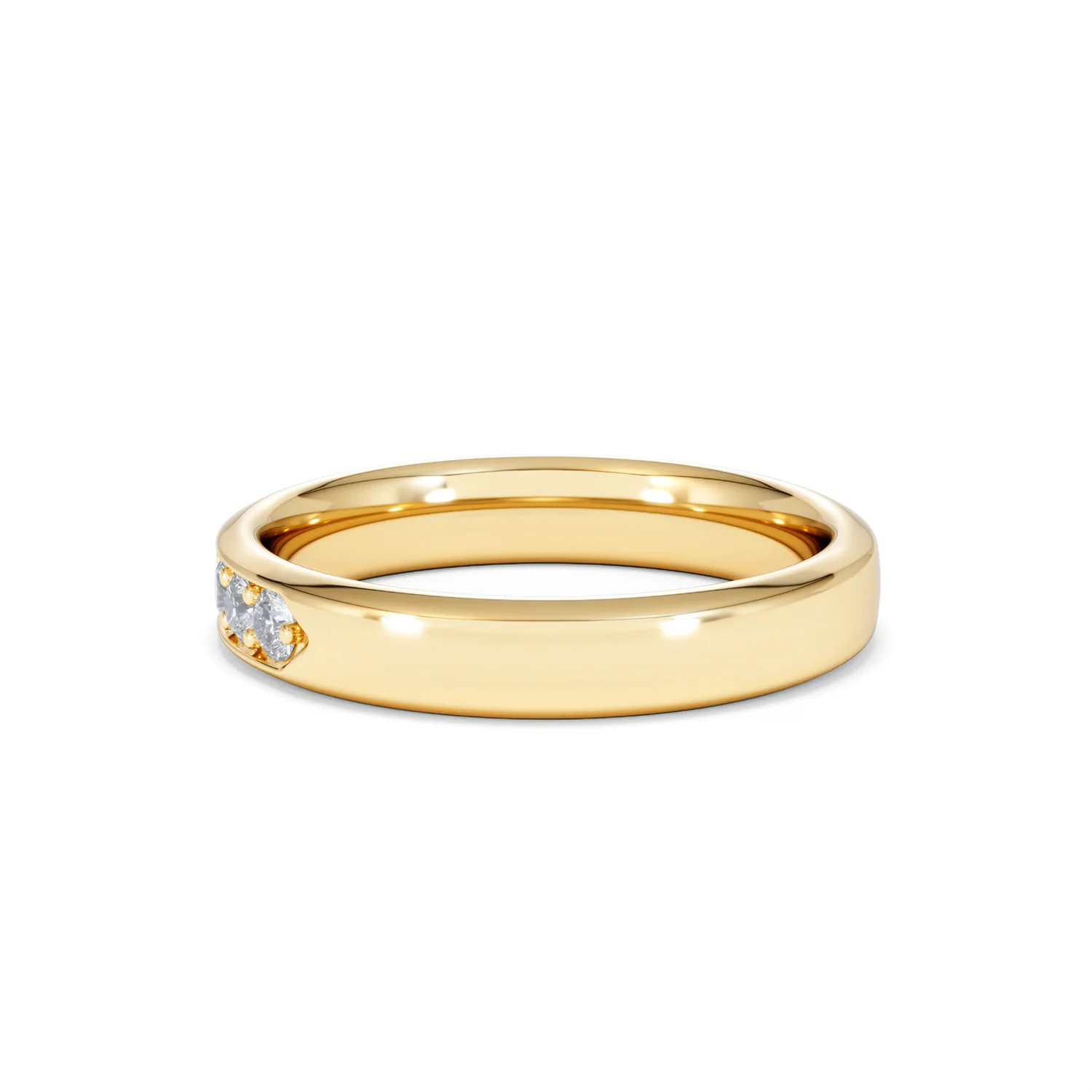 Lab Diamond Heritage Grain 0.50ct H/SI in 18K Gold Vermeil - Image 61