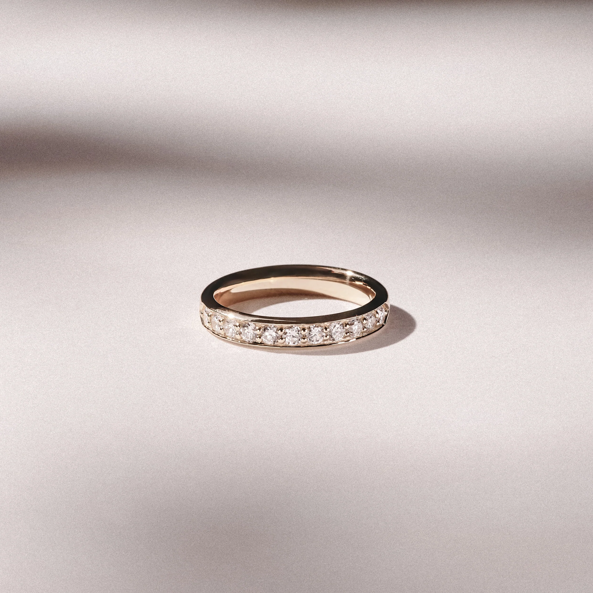 Lab Diamond Heritage Half Eternity Ring 0.50ct H/SI in 9K Gold - Image 9