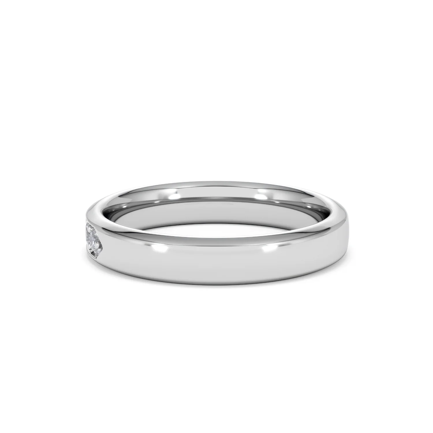 Lab Diamond Heritage Half Eternity Ring 0.50ct H/SI in 9K White Gold - Image 60