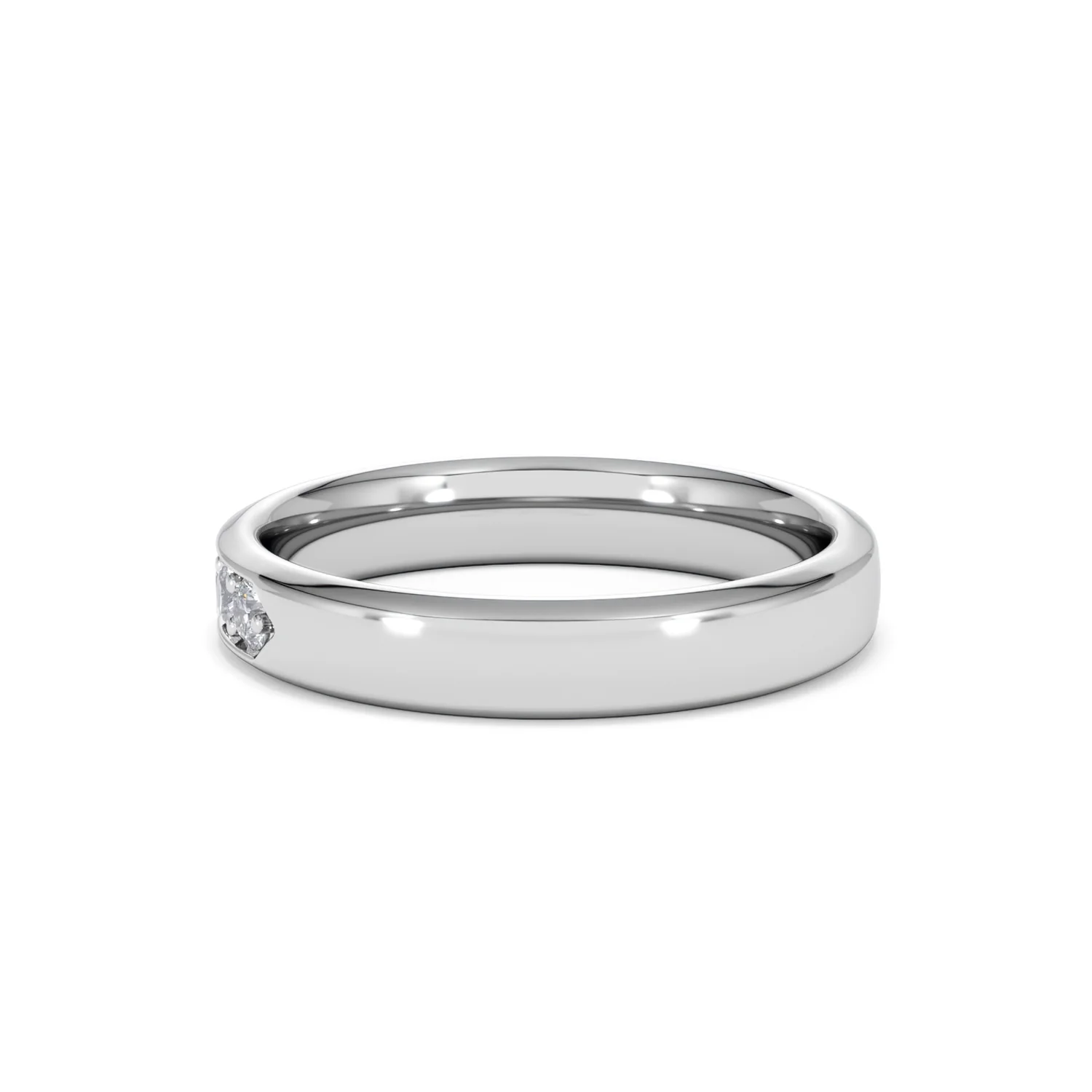 Lab Diamond Heritage Half Eternity Ring 0.50ct H/SI in 9K White Gold - Image 61
