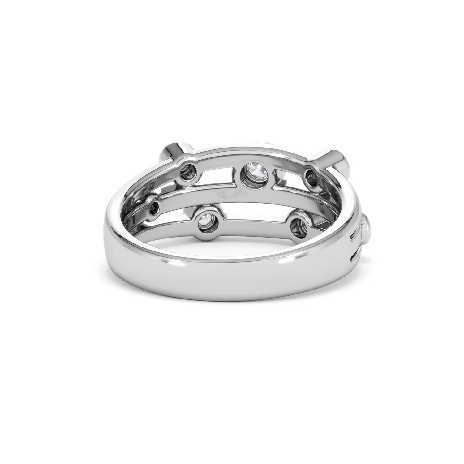 Lab Diamond Rain Drop Ring 0.25ct in 925 Silver - Image 46