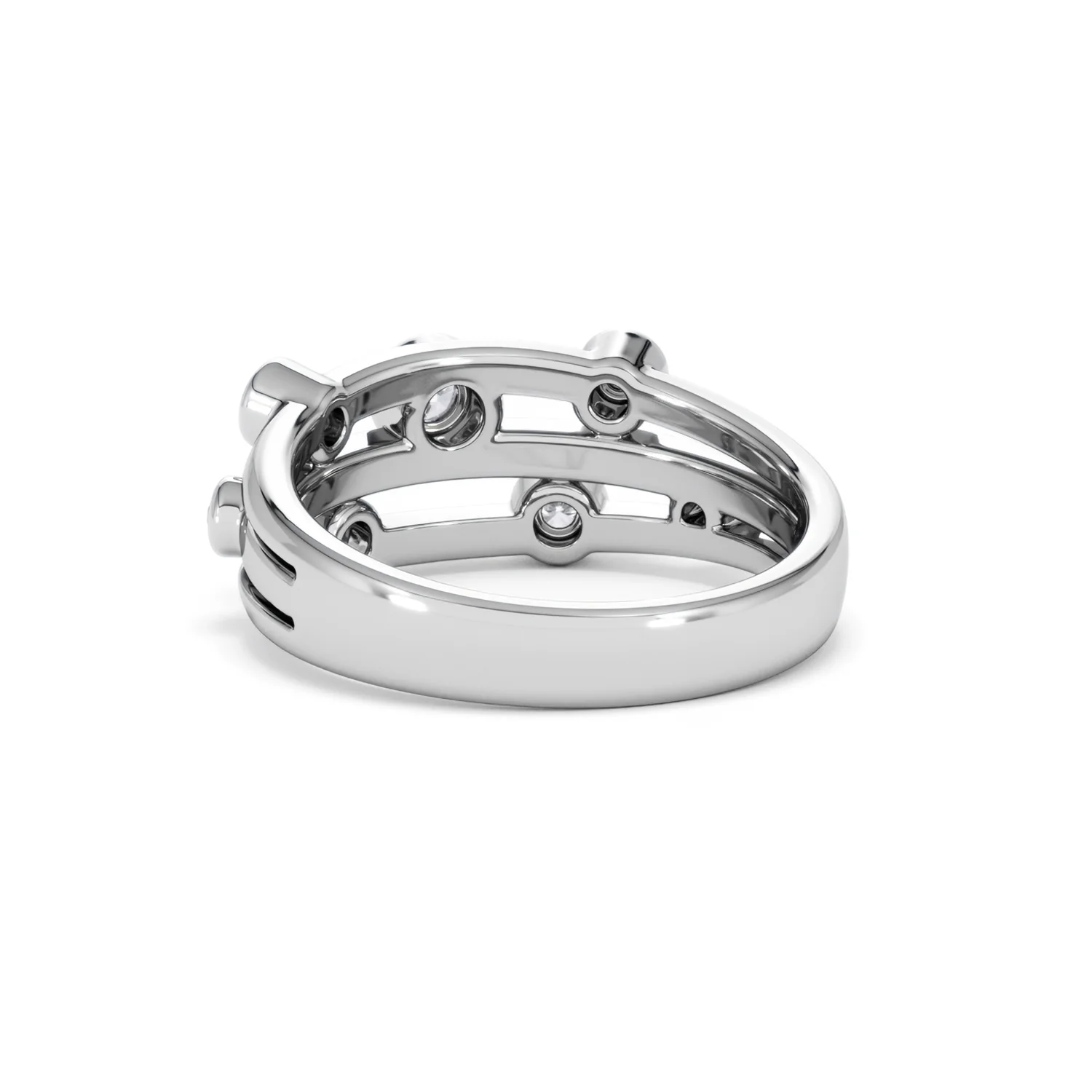 Lab Diamond Rain Drop Ring 0.25ct in 925 Silver - Image 54