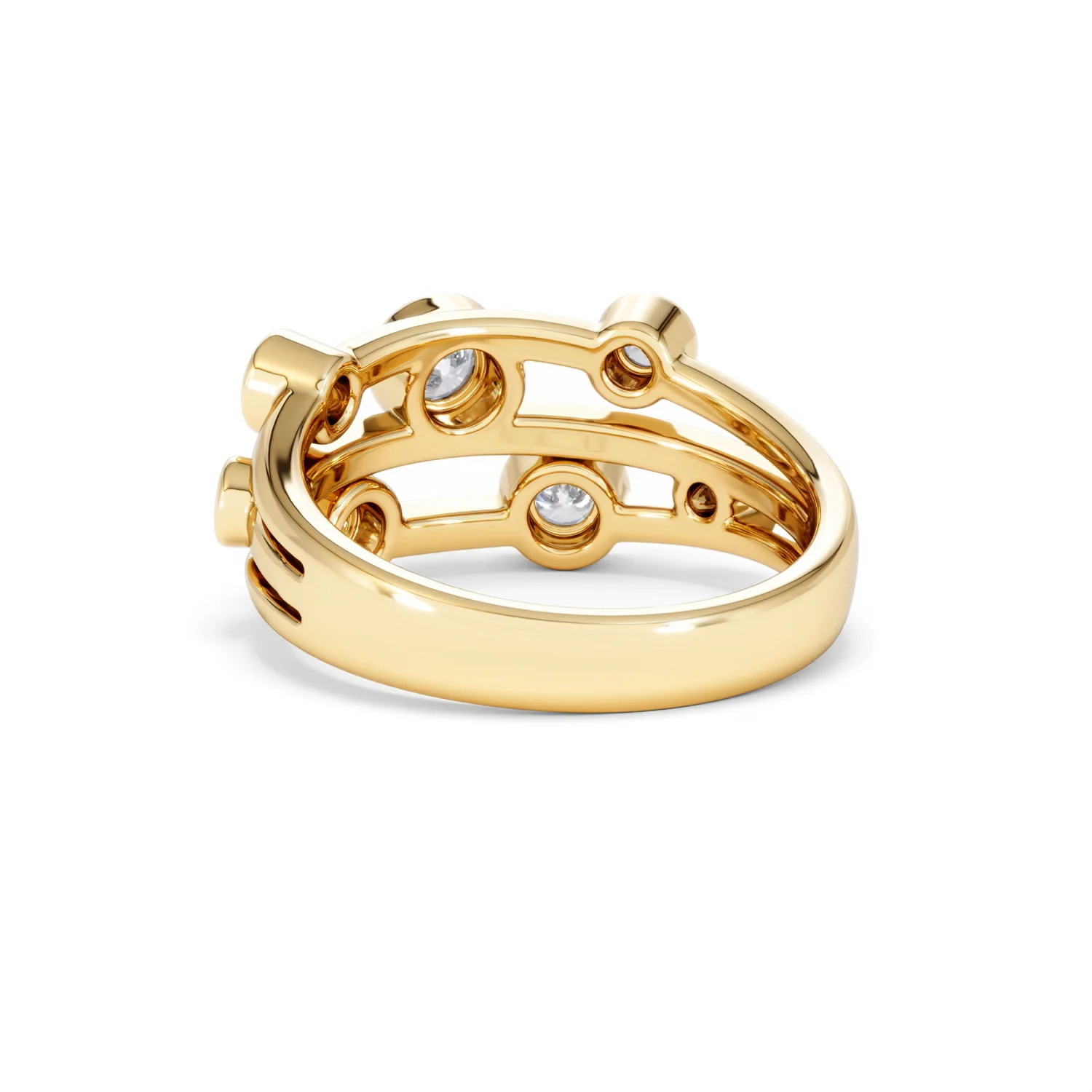 Lab Diamond Rain Drop Ring 0.50ct in 18K Gold Vermeil - Image 55