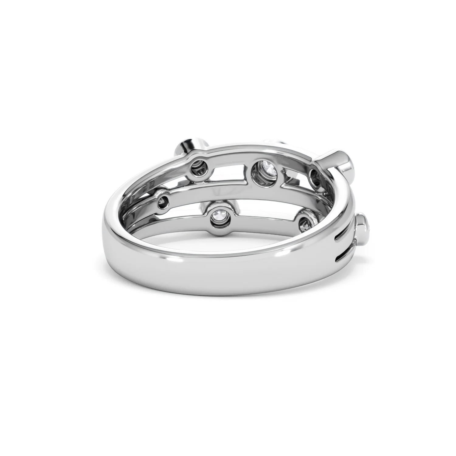 Lab Diamond Rain Drop Ring 0.50ct in 925 Silver - Image 44