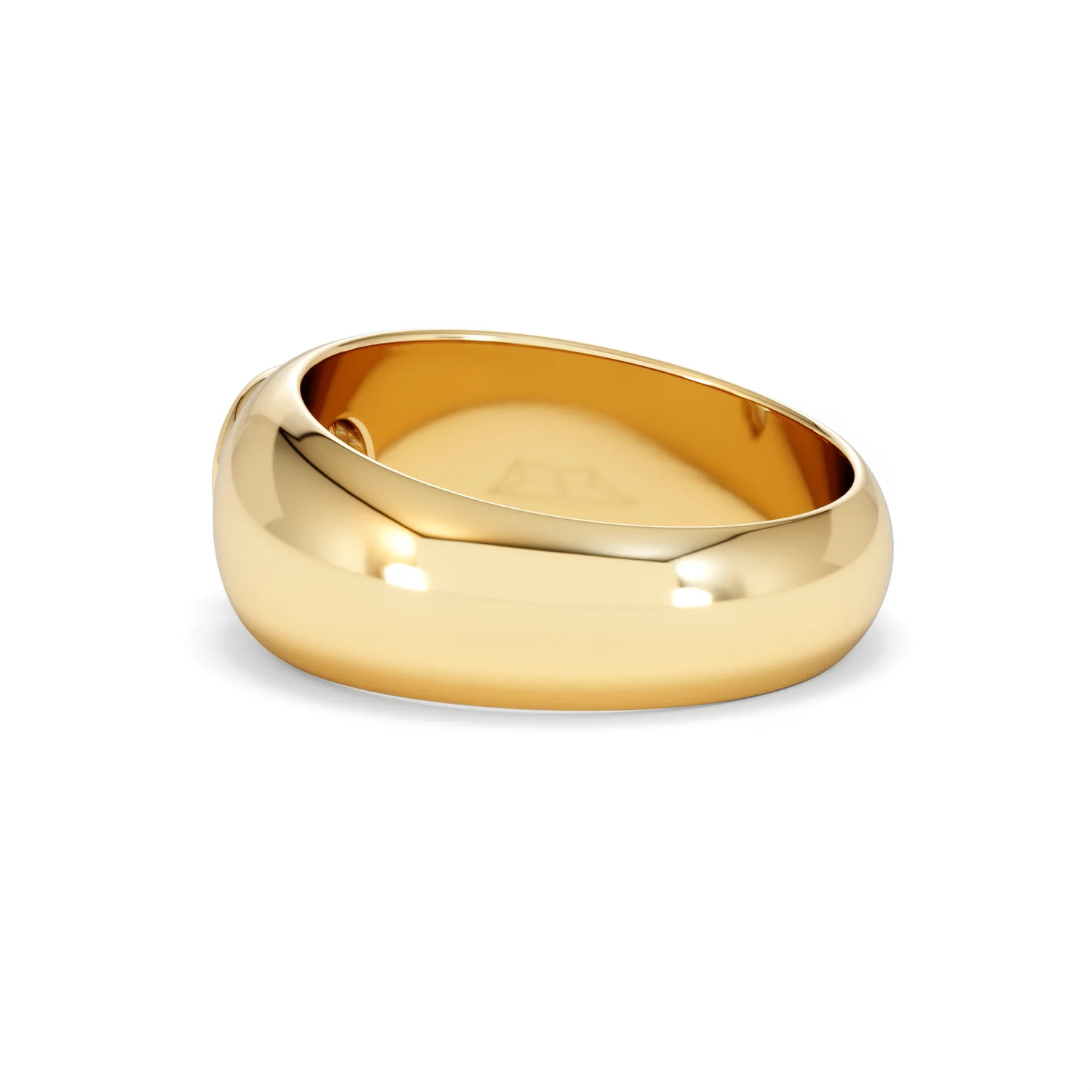 Lab Diamond Signet Ring 0.50ct in 18K Gold Vermeil H/SI - Image 63