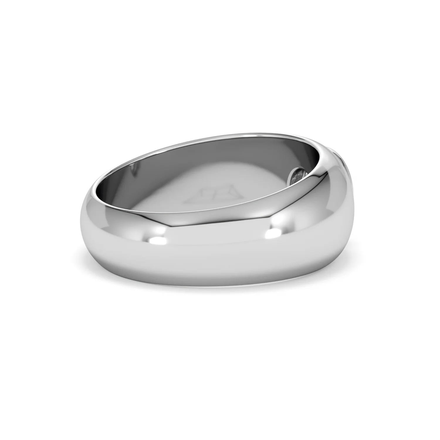 Lab Diamond Signet Ring 0.50ct in 925 Silver H/SI - Image 36