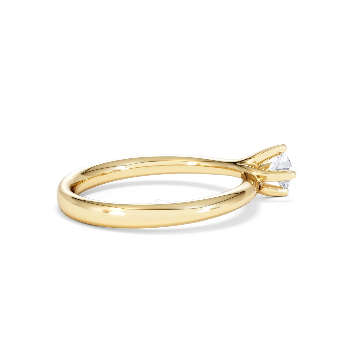 Lily Certified Lab Diamond Engagement Ring 0.25CT F/VS1 18K Gold - Image 32