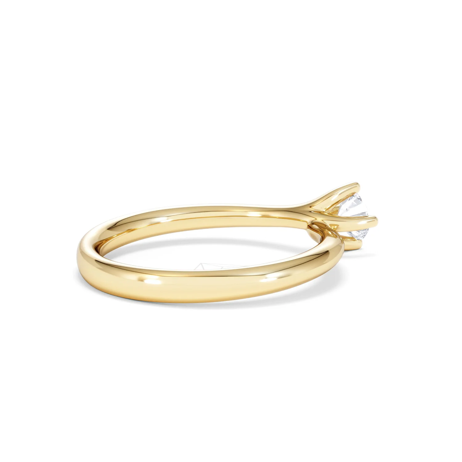 Lily Certified Lab Diamond Engagement Ring 0.25CT F/VS1 18K Gold - Image 35