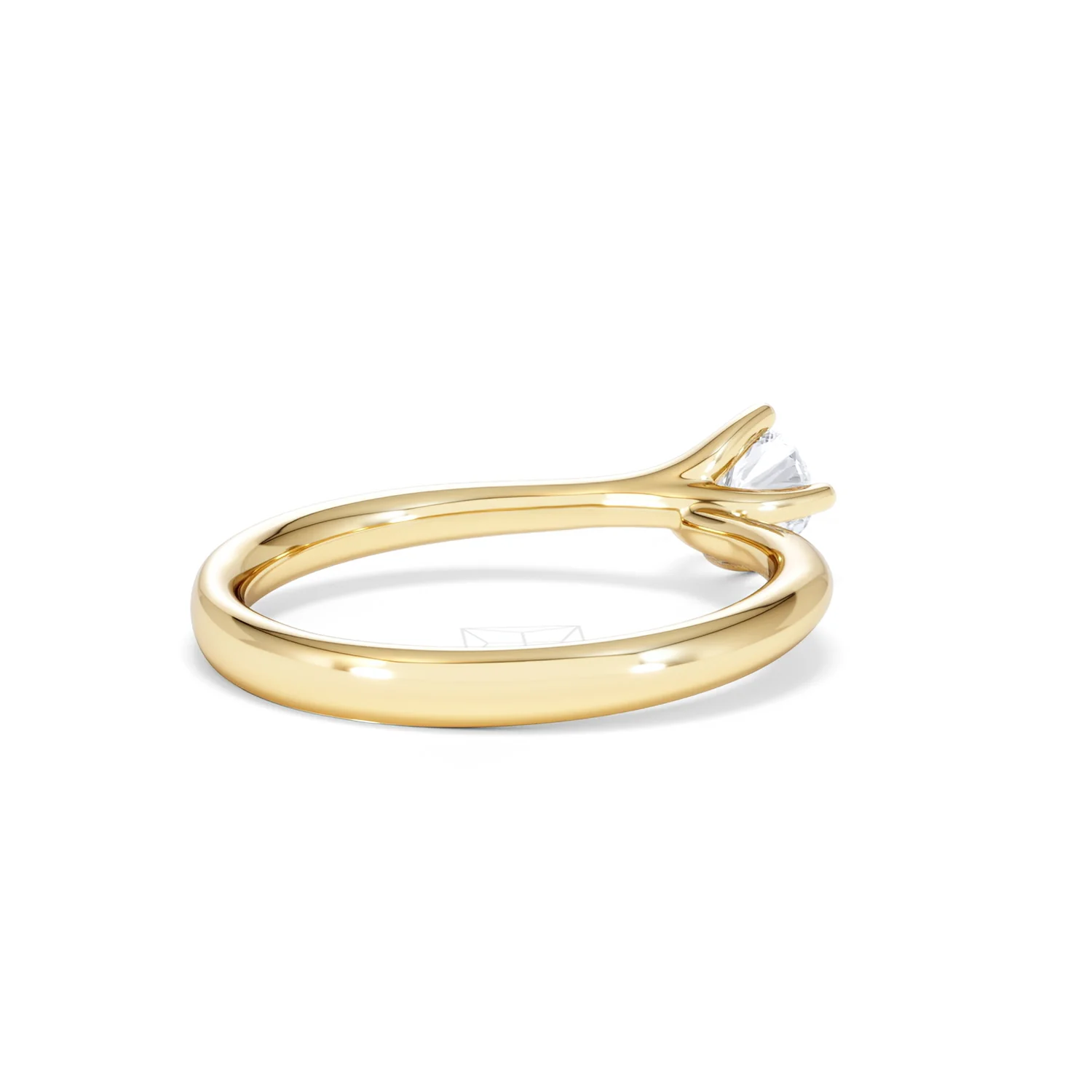 Lily Certified Lab Diamond Engagement Ring 0.33CT F/VS1 18K Gold - Image 39