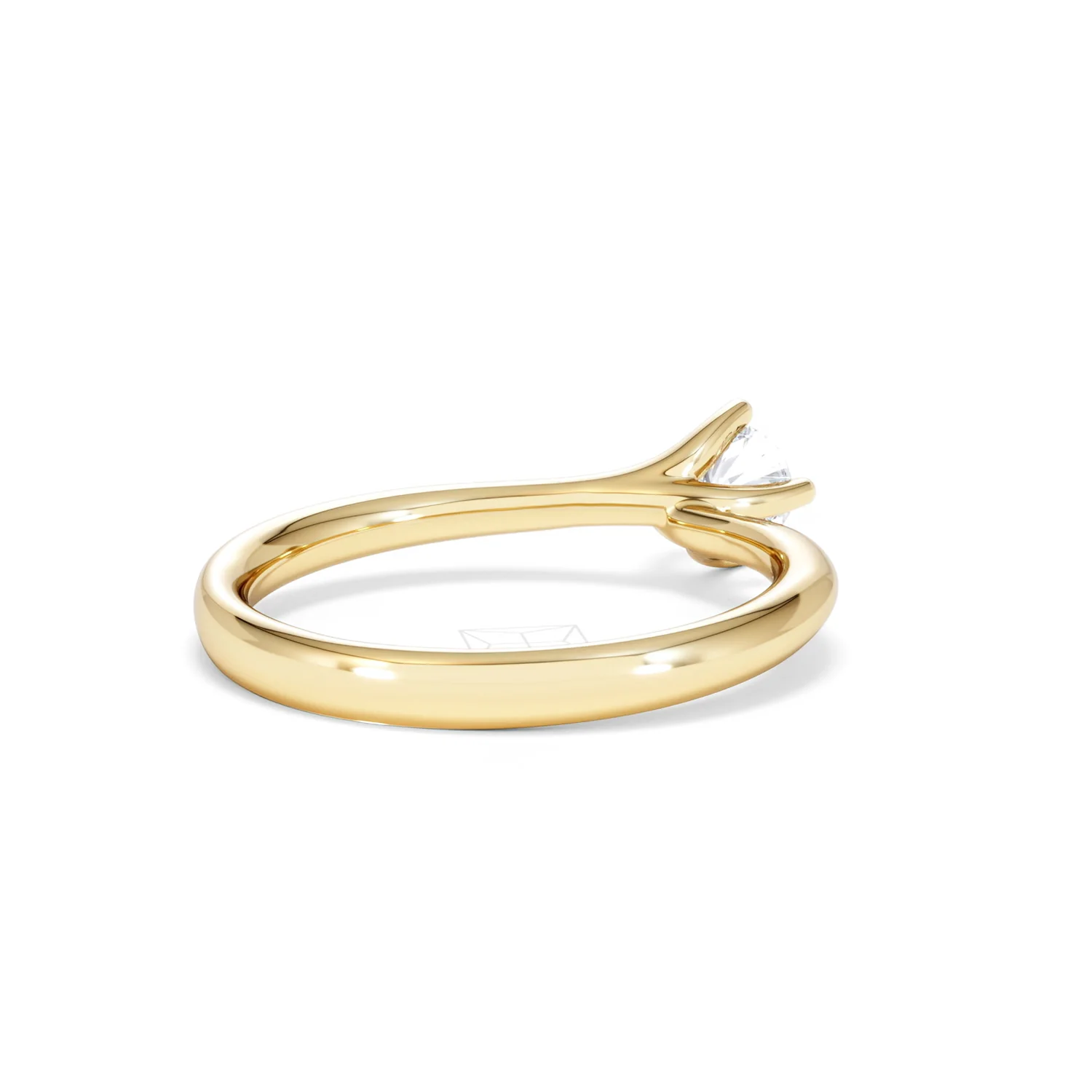 Lily Certified Lab Diamond Engagement Ring 0.33CT F/VS1 18K Gold - Image 40