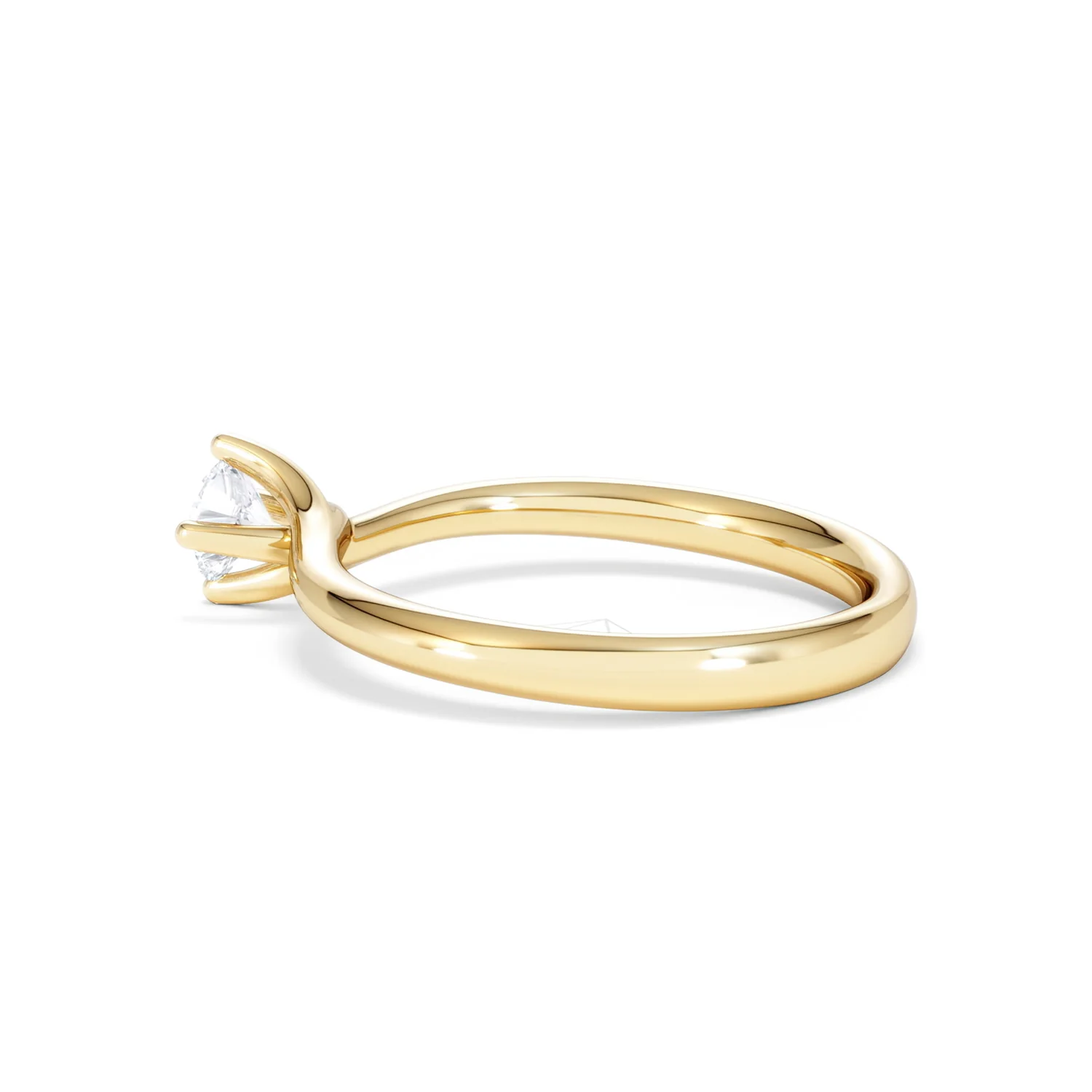 Lily Certified Lab Diamond Engagement Ring 0.33CT F/VS1 18K Gold - Image 63