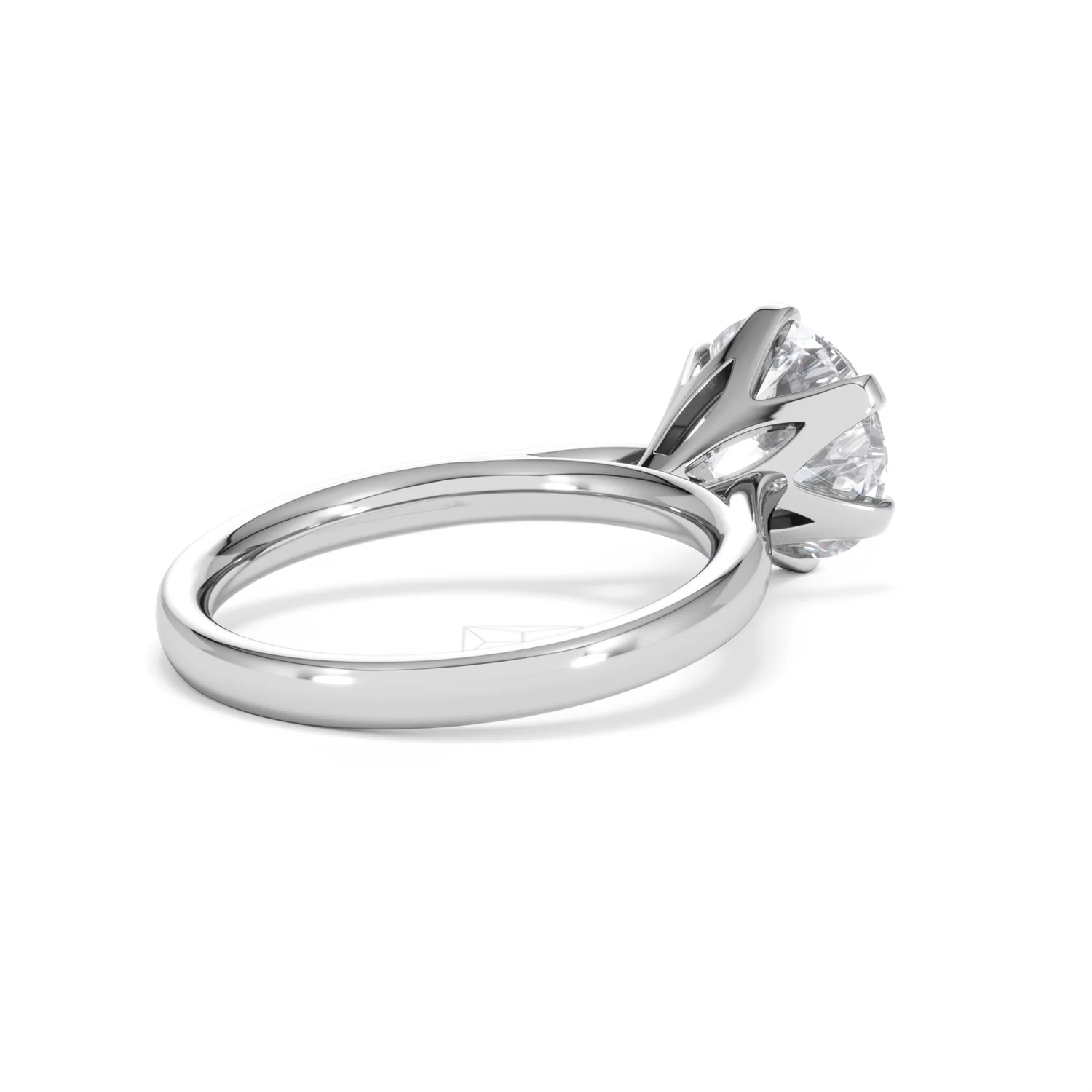 Low Set Chloe 3.00ct Lab Diamond Round Cut Engagement Ring in Platinum G/VS1 - Image 38