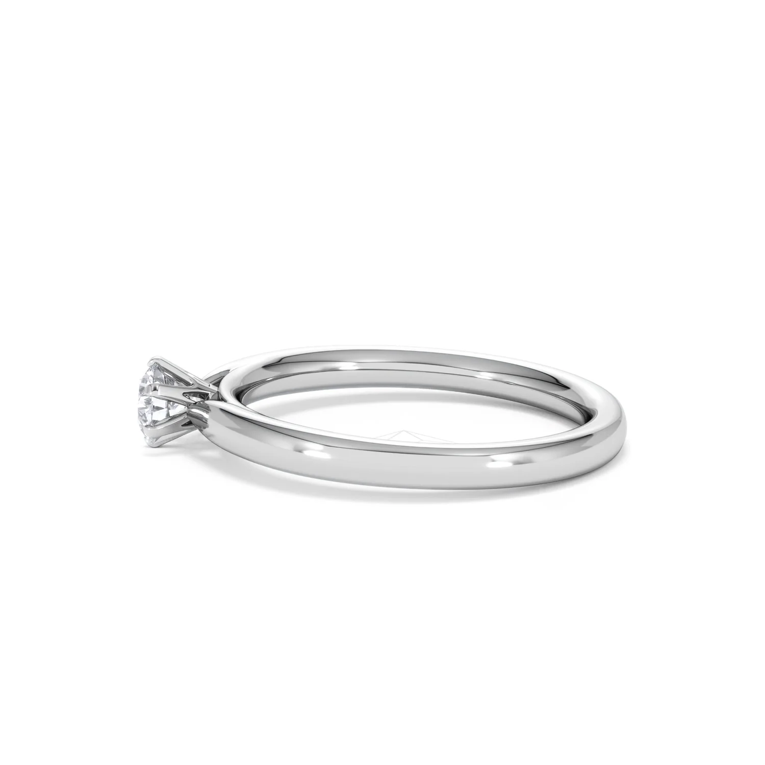 Low Set Chloe Lab Diamond Engagement Ring 0.25CT F/VS1 Platinum - Image 68