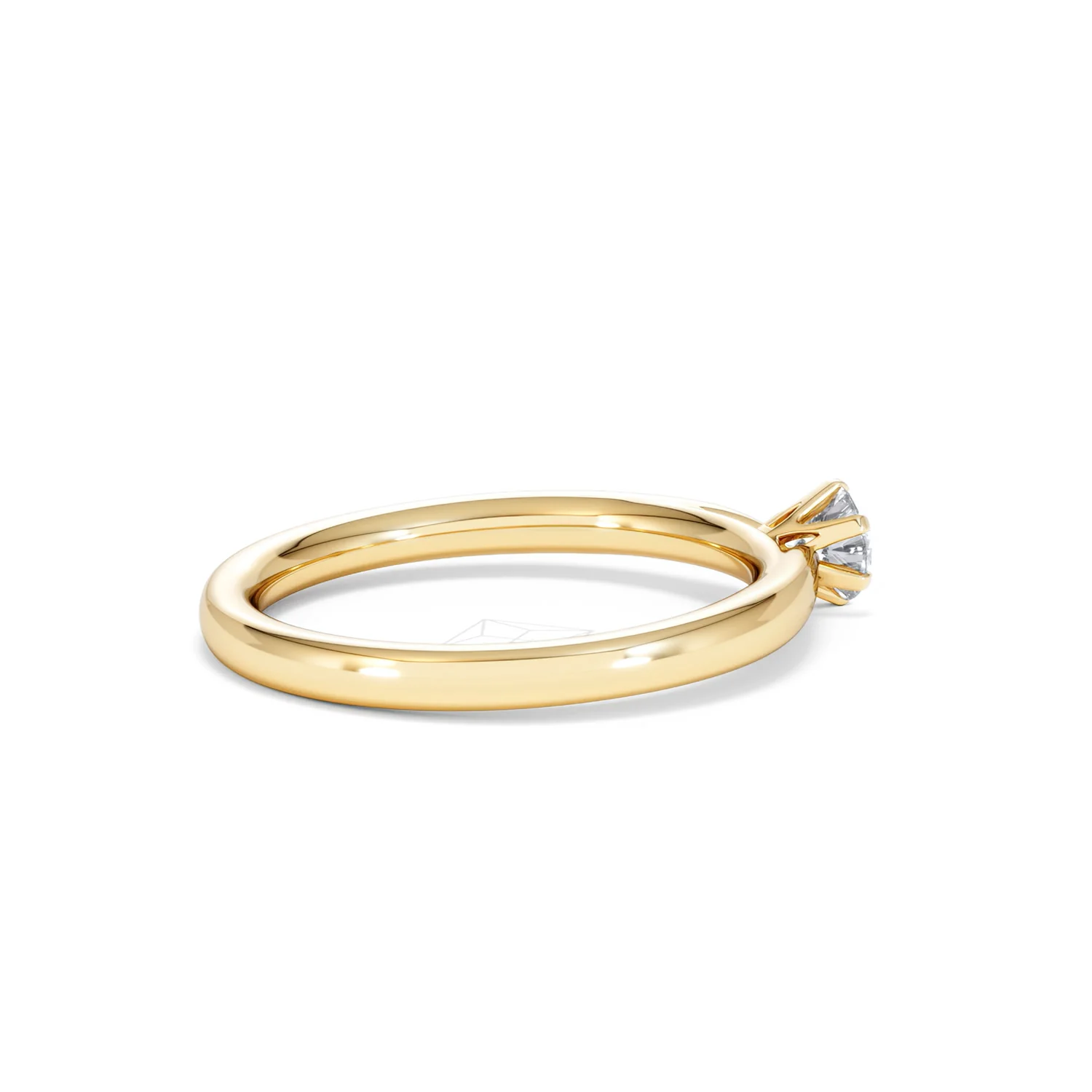 Low Set Chloe Lab Diamond Engagement Ring 0.25CT G/VS1 18K Gold - Image 33