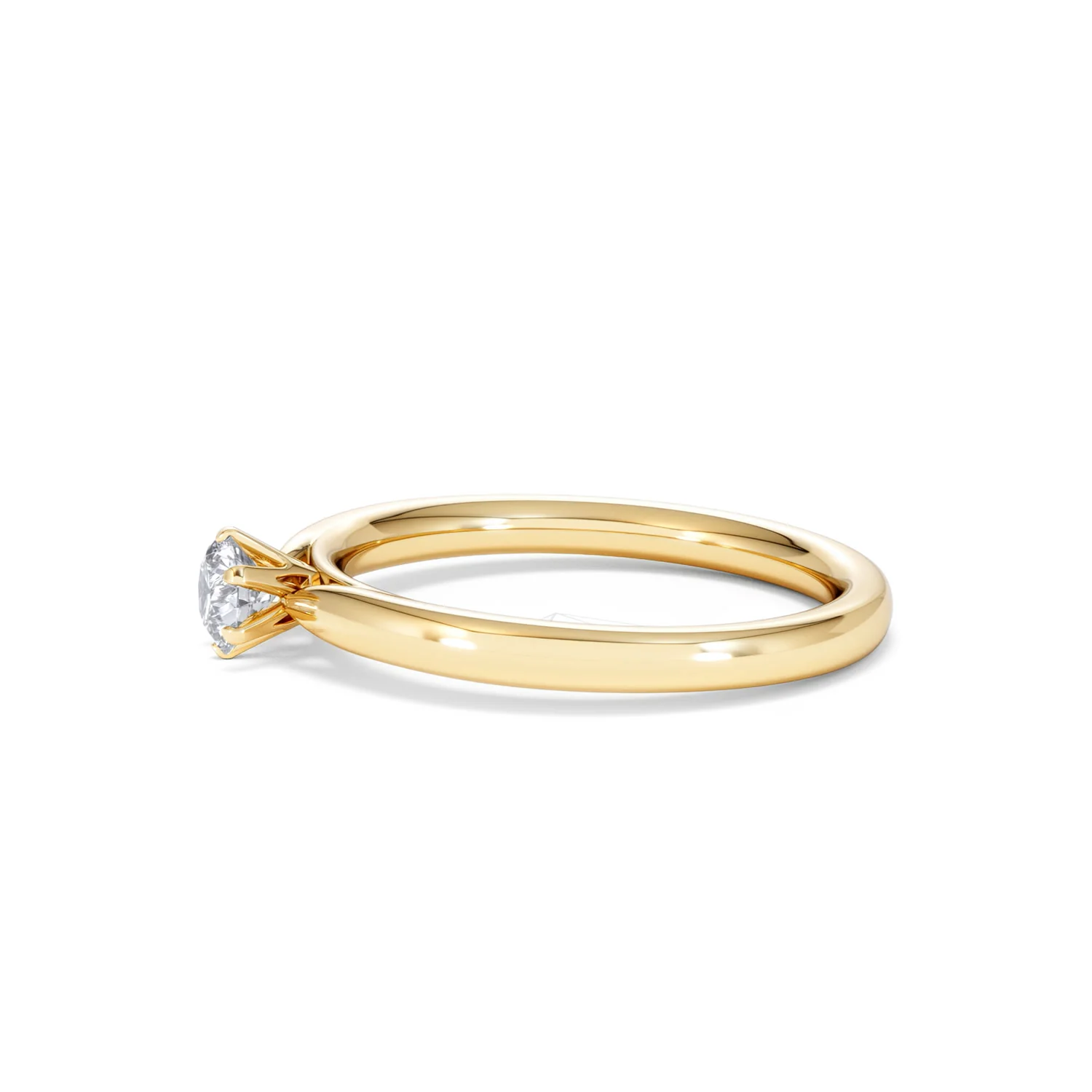 Low Set Chloe Lab Diamond Engagement Ring 0.25CT G/VS1 18K Gold - Image 71