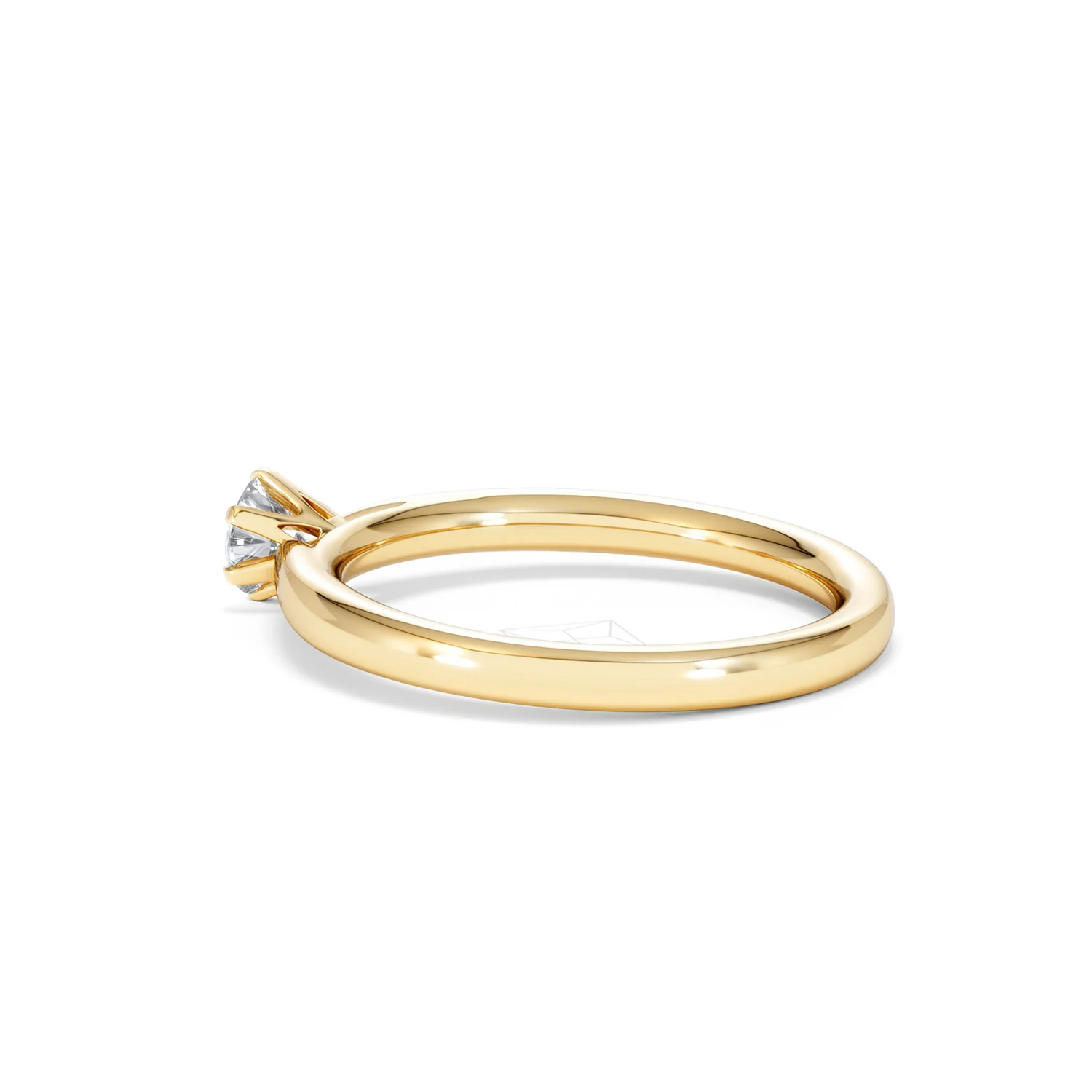 Low Set Chloe Lab Diamond Engagement Ring 0.33CT F/VS1 18K Gold - Image 62