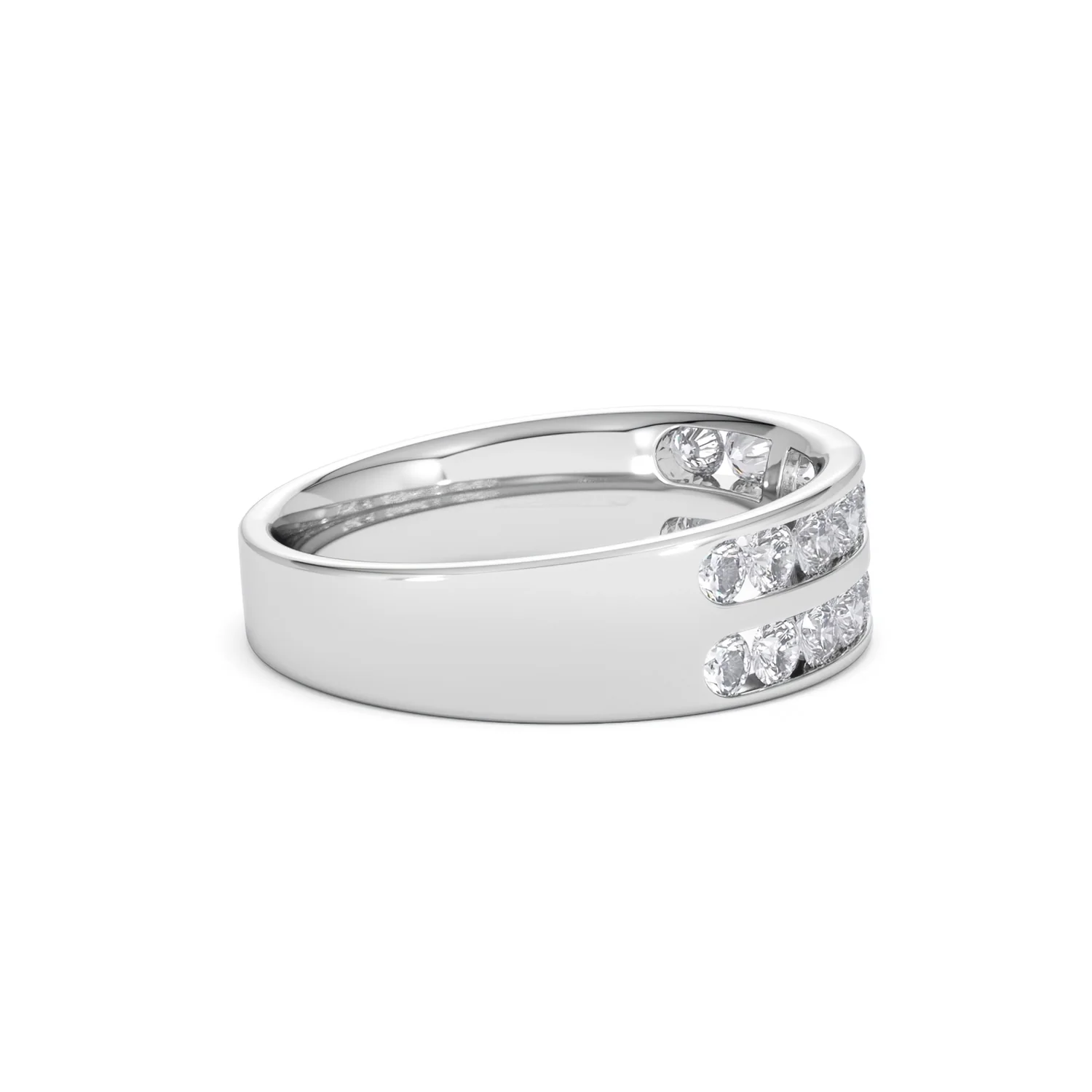 LUCY 18K White Gold Diamond ETERNITY RING 1.00CT G/VS - Image 28