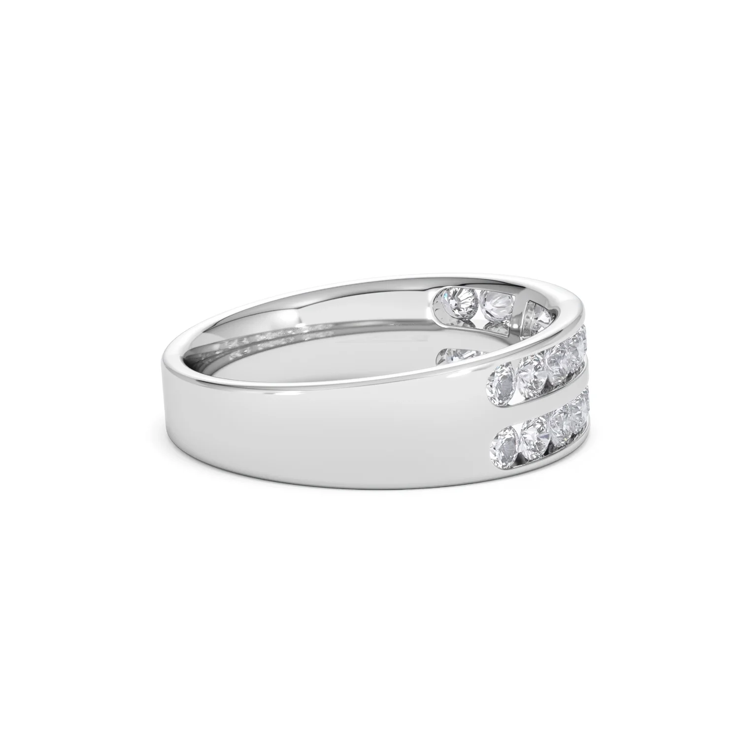 LUCY 18K White Gold Diamond ETERNITY RING 1.00CT G/VS - Image 29